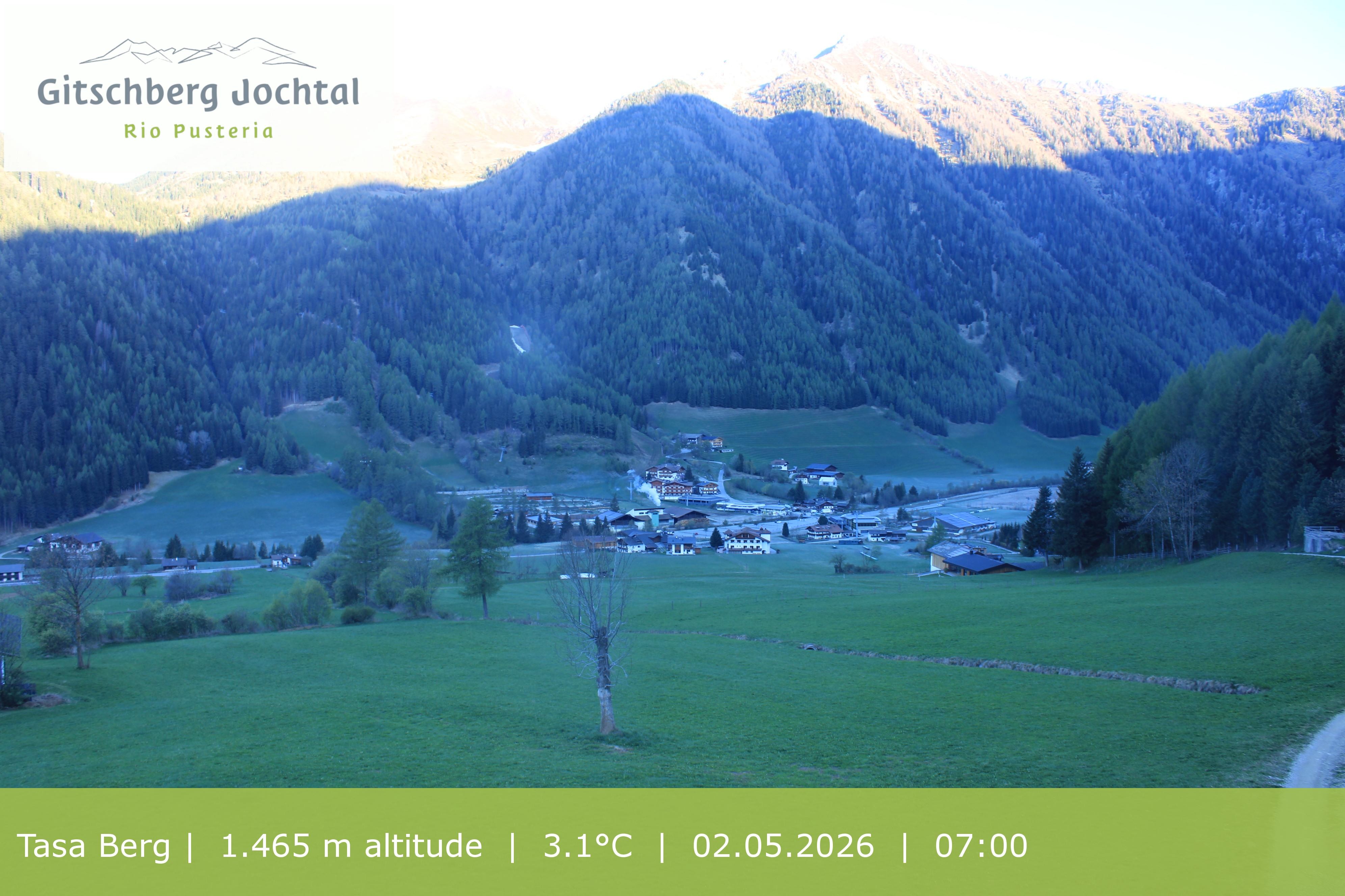 Archiv Foto Webcam: Blick auf den Gitschberg