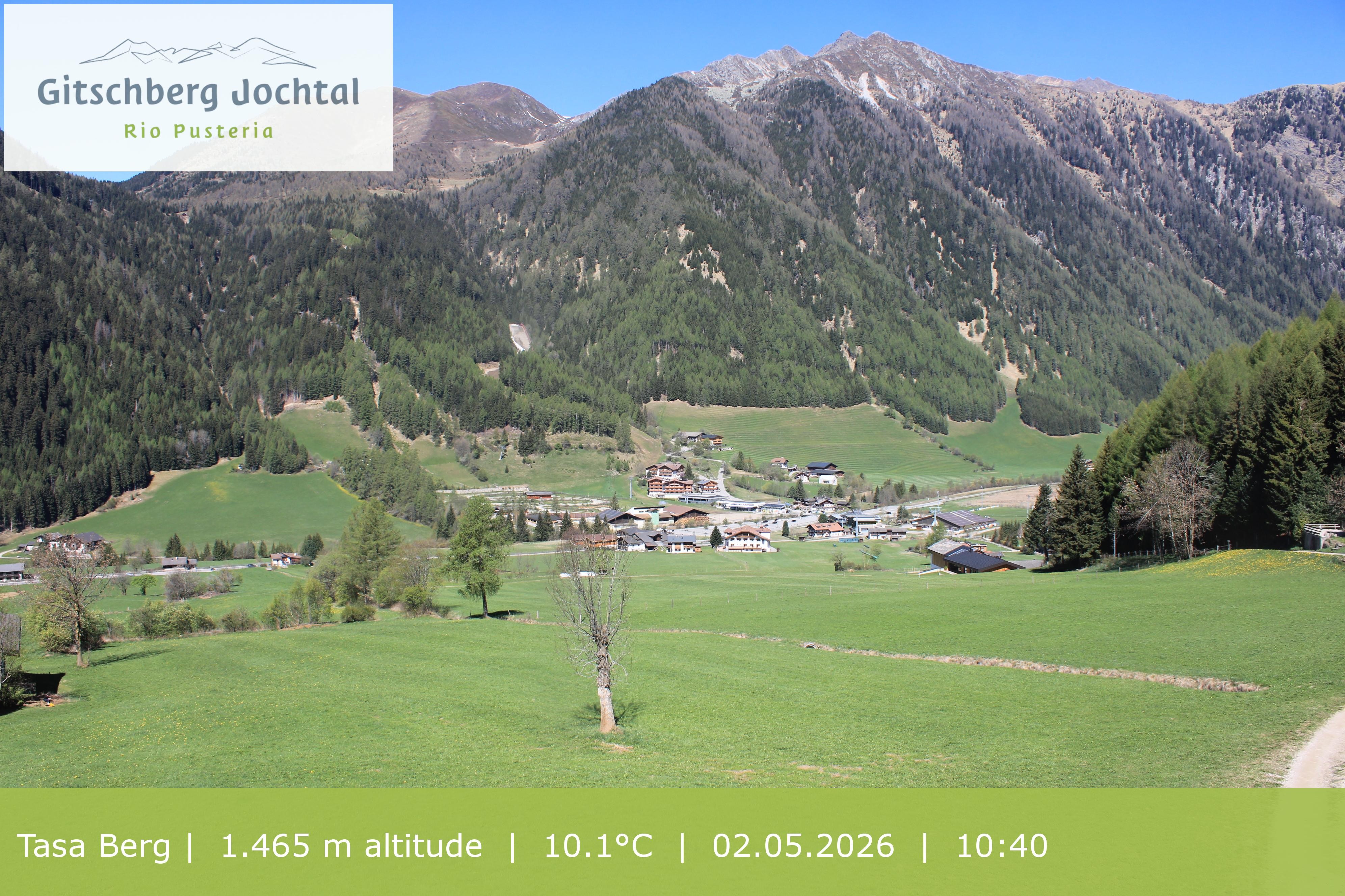 Archiv Foto Webcam: Blick auf den Gitschberg