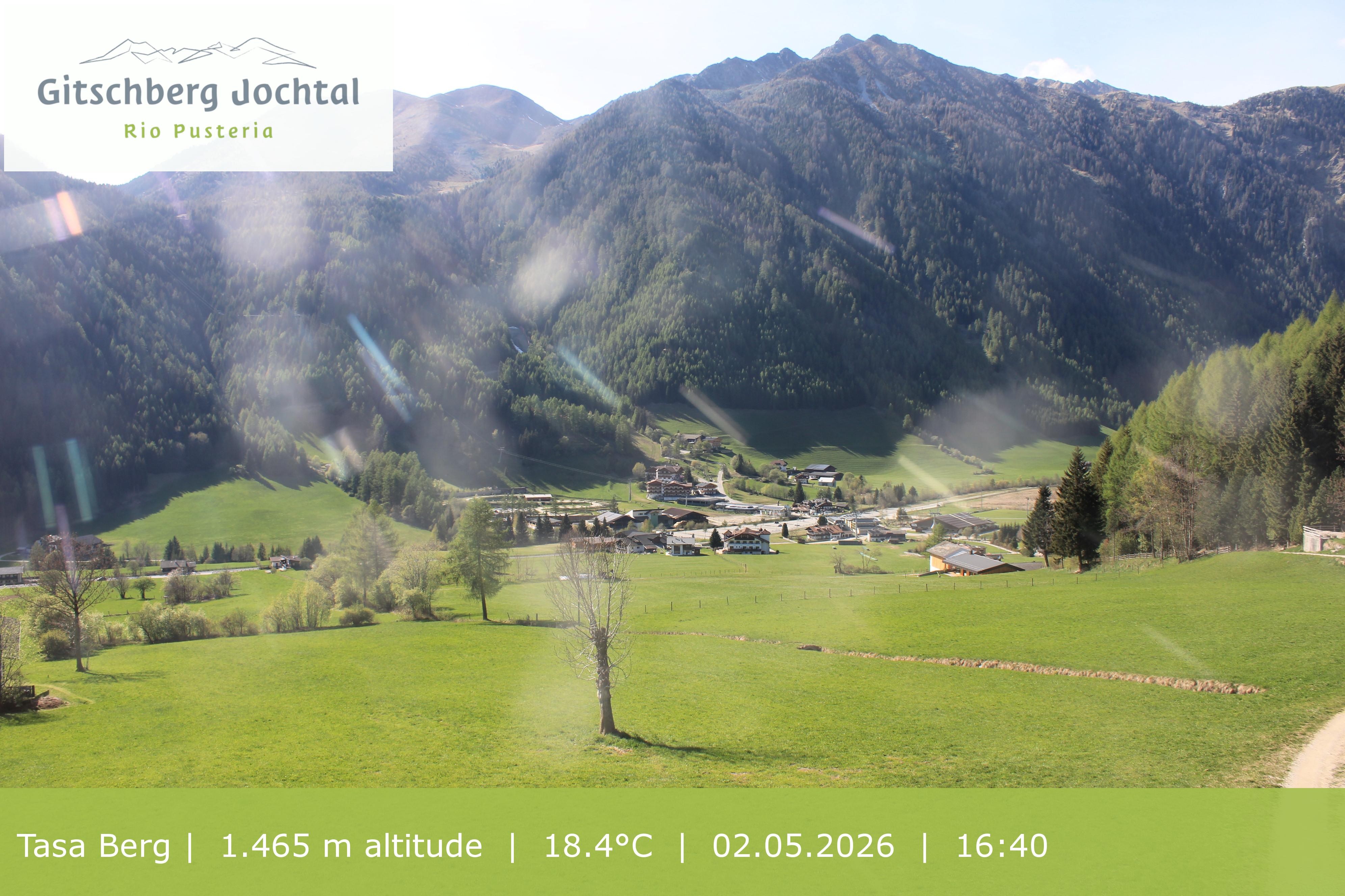 Archiv Foto Webcam: Blick auf den Gitschberg