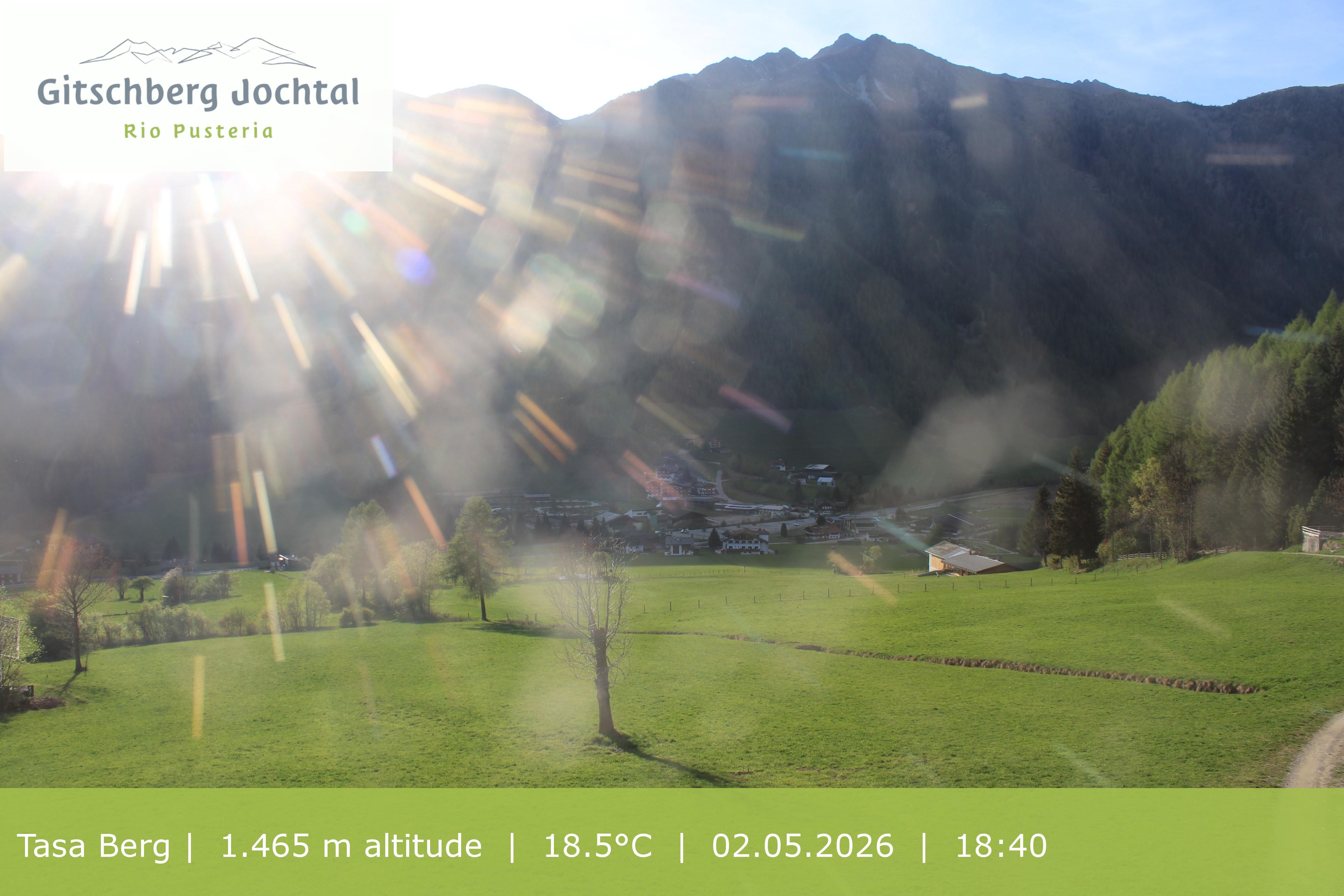 Archiv Foto Webcam: Blick auf den Gitschberg