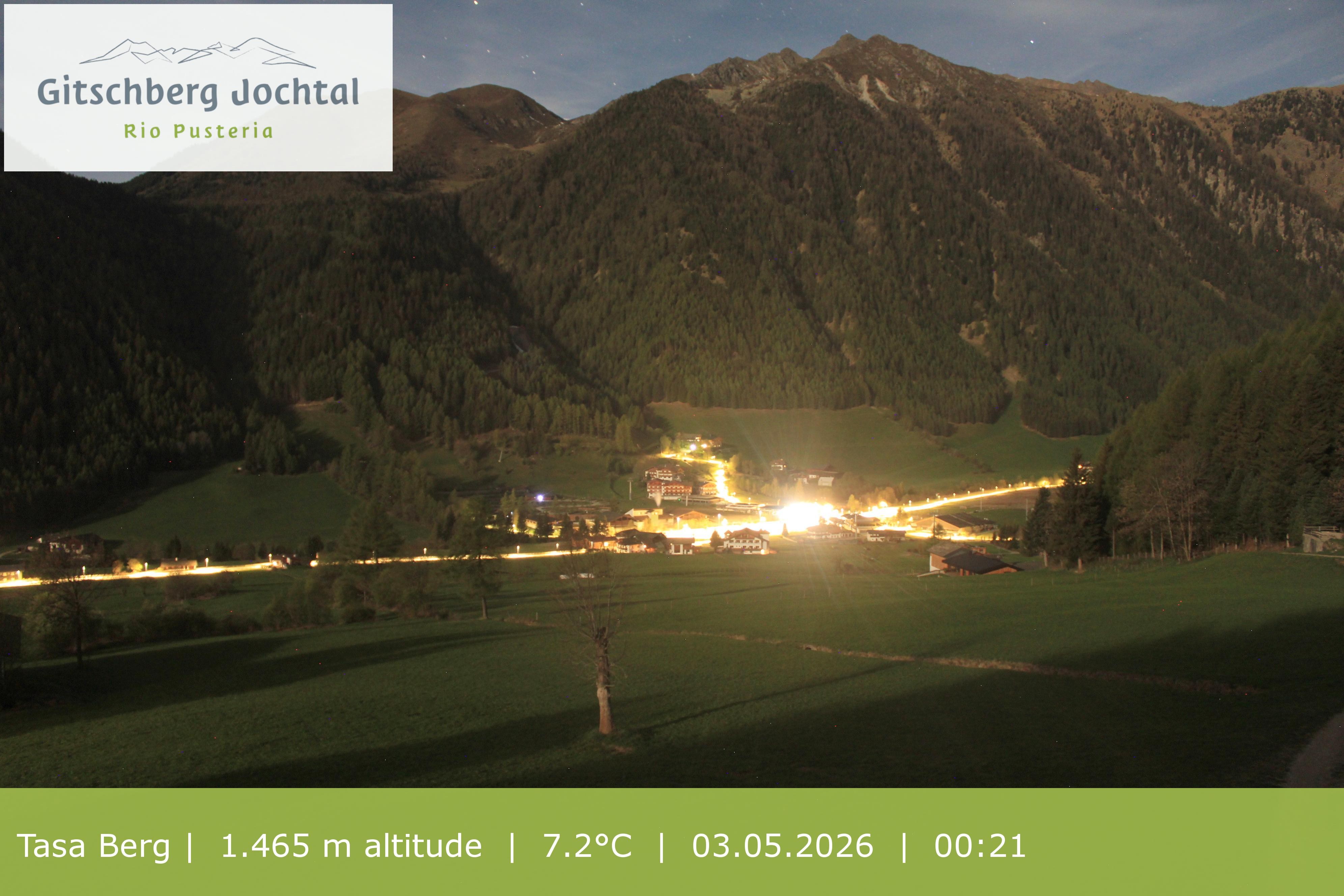 Archiv Foto Webcam: Blick auf den Gitschberg