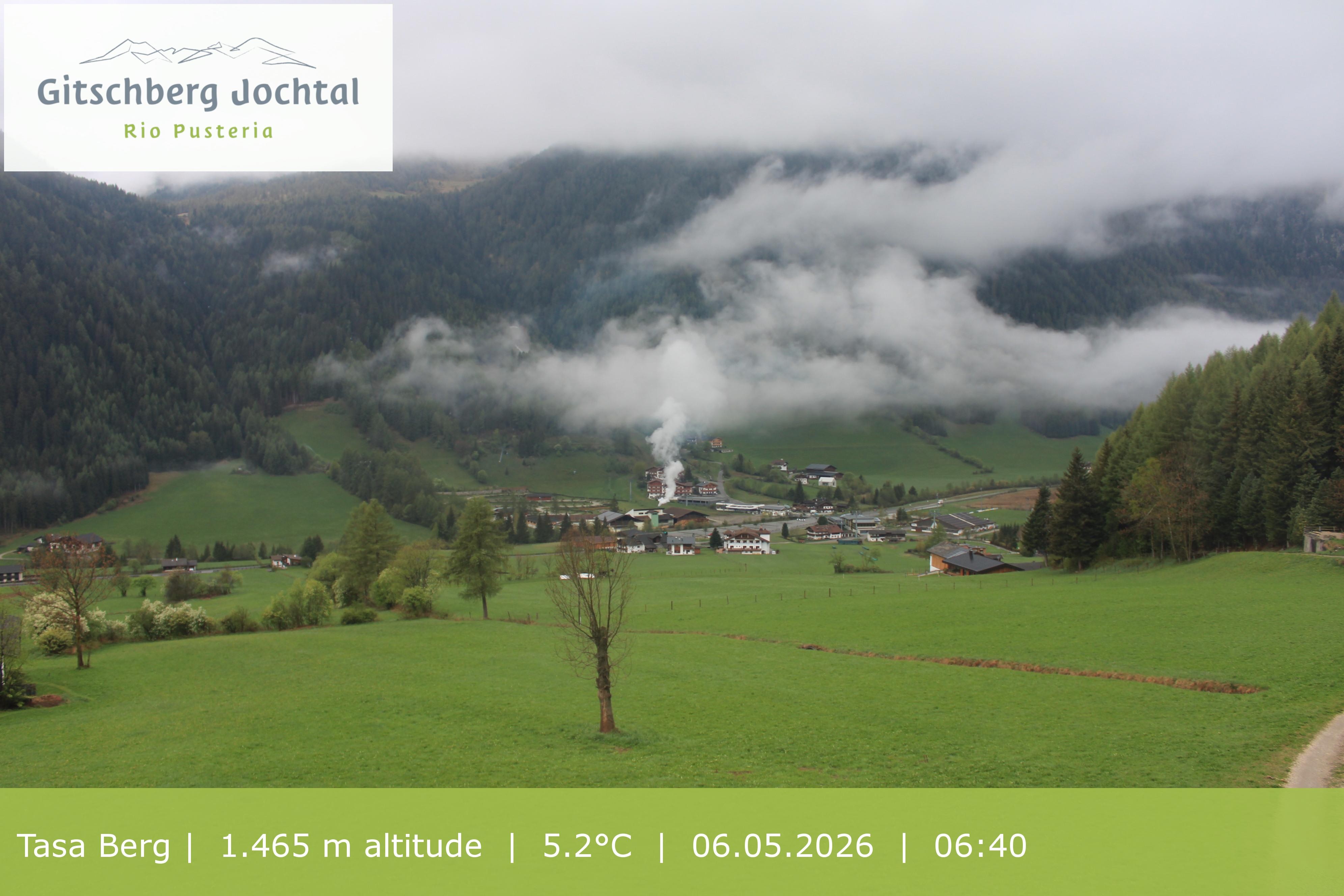 Archiv Foto Webcam: Blick auf den Gitschberg