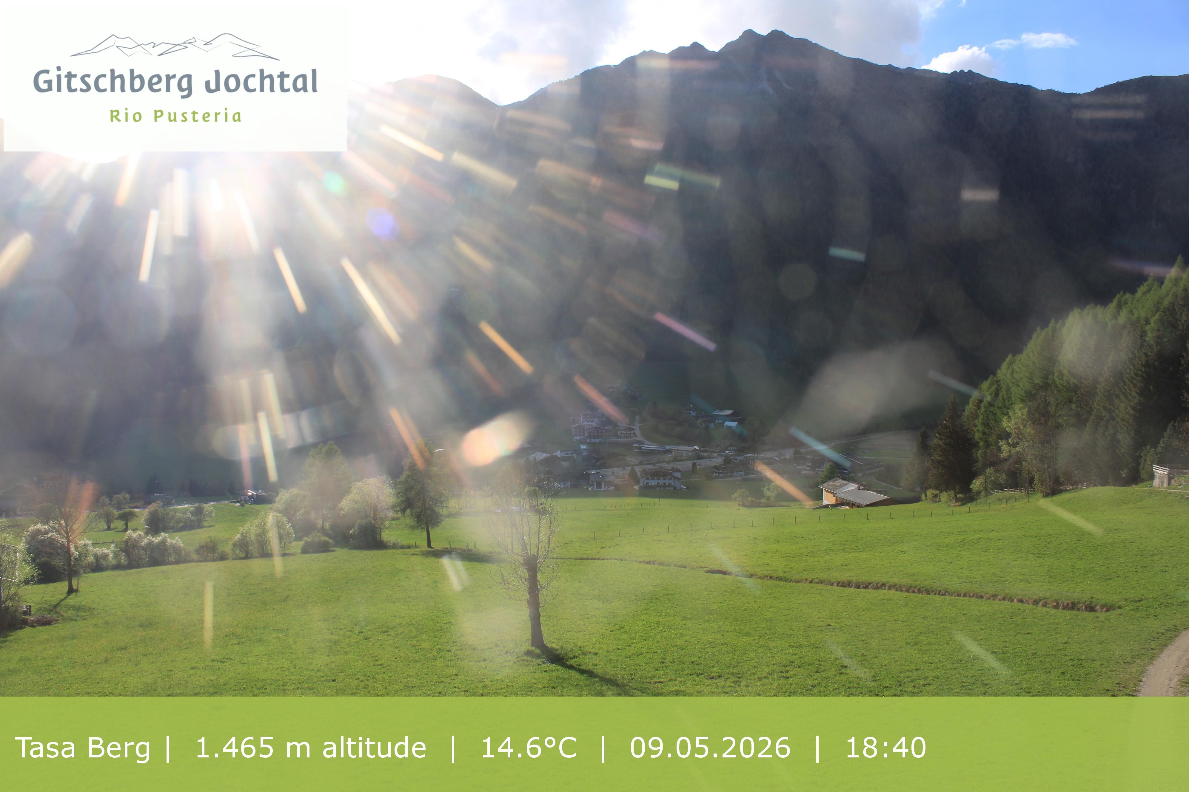 Archiv Foto Webcam: Blick auf den Gitschberg