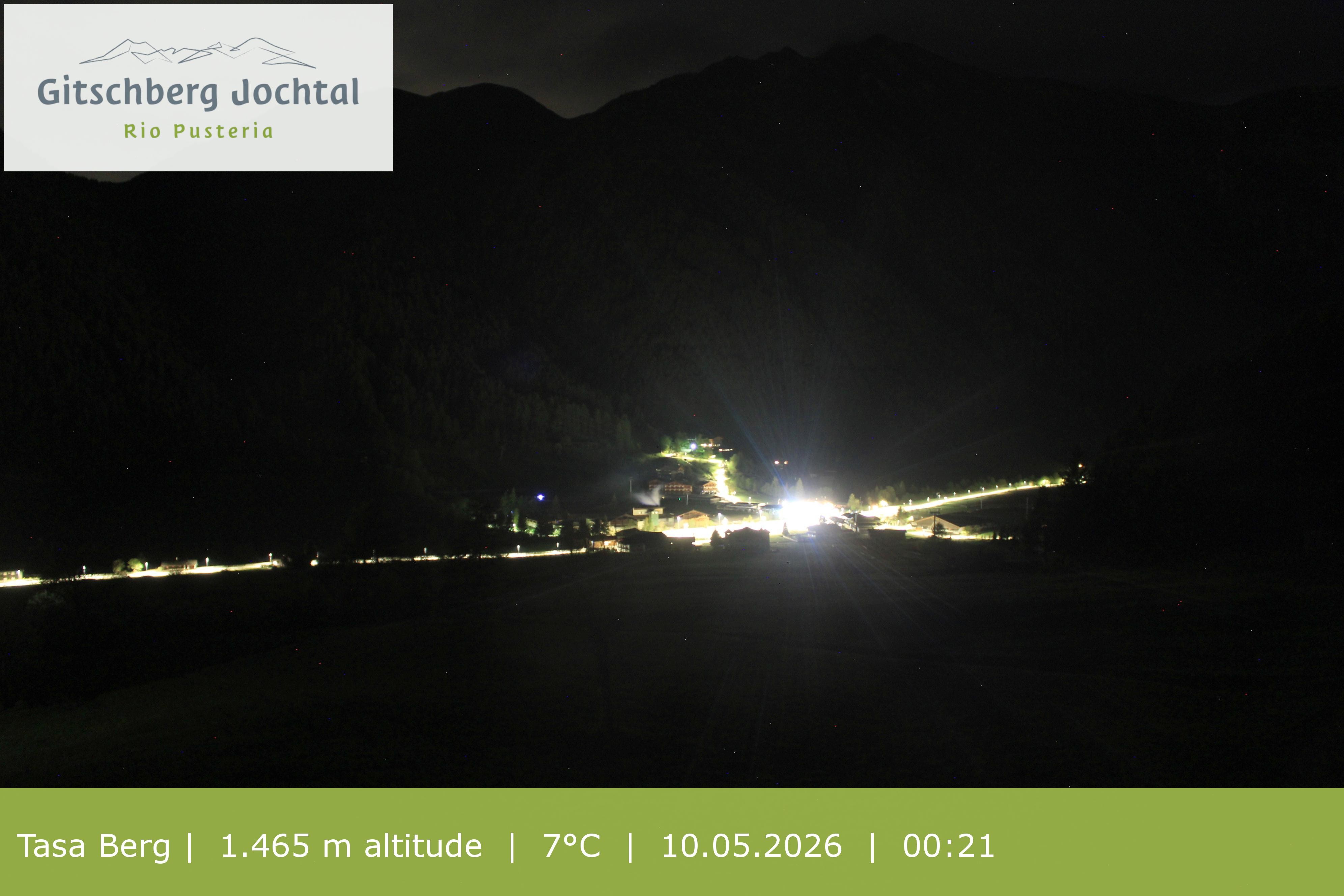 Archived image Webcam: View at Gitschberg Mountain