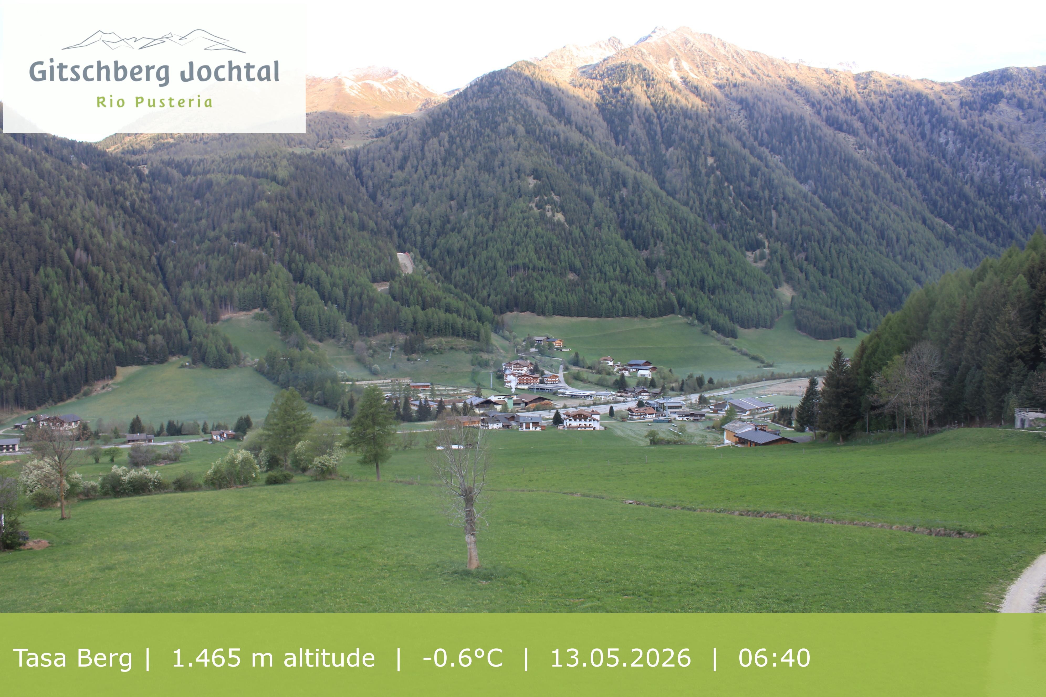 Archiv Foto Webcam: Blick auf den Gitschberg