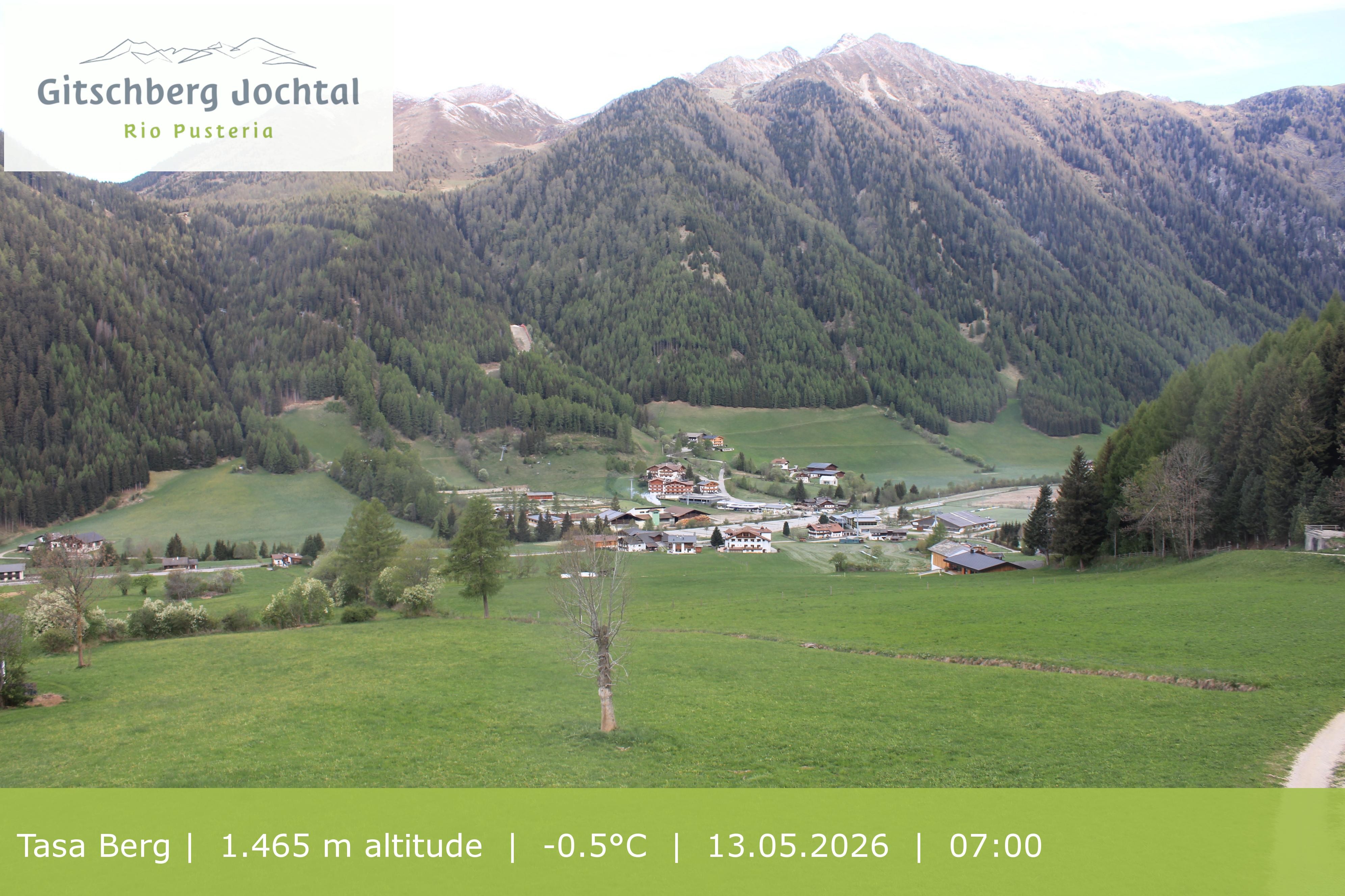 Archiv Foto Webcam: Blick auf den Gitschberg