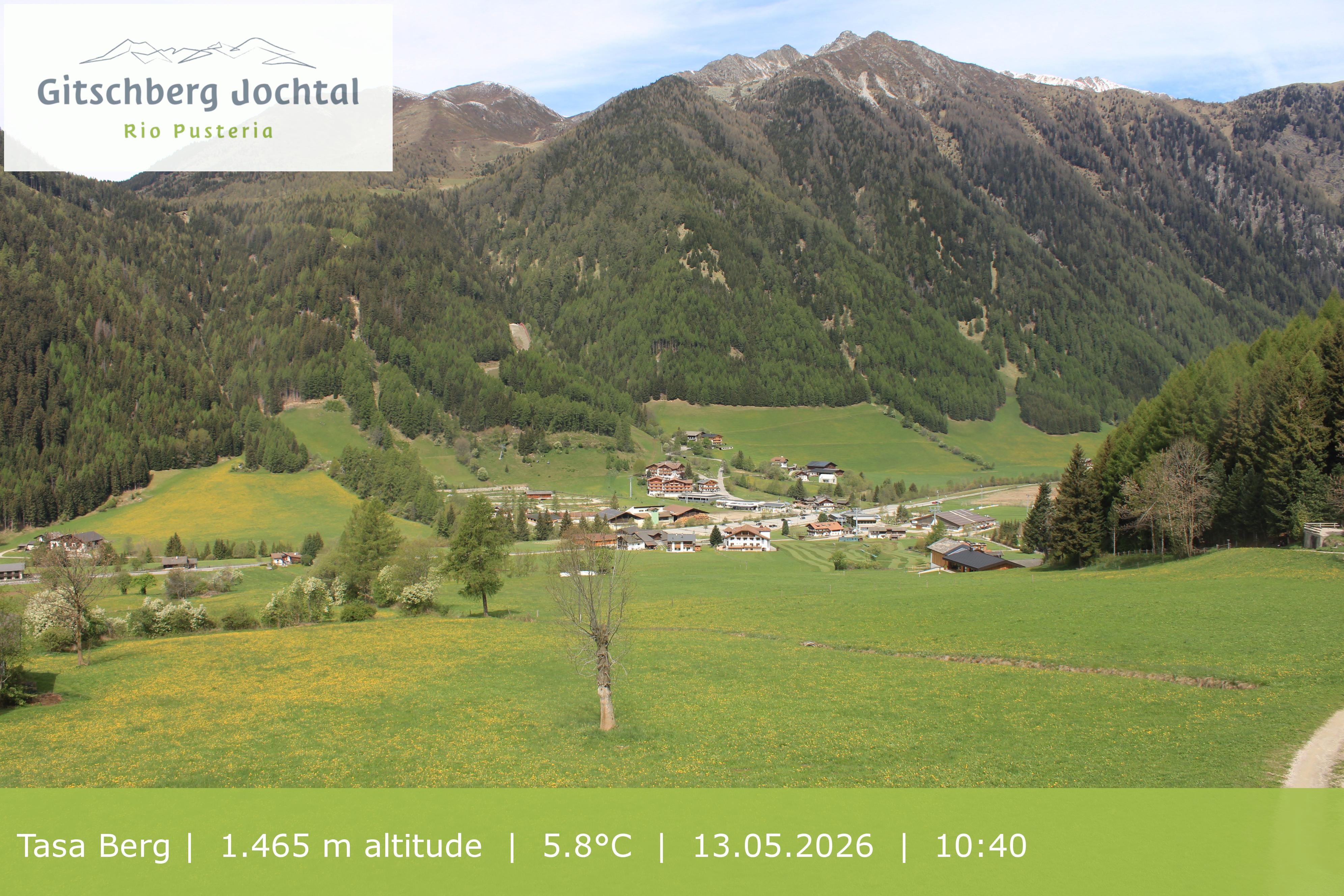 Archiv Foto Webcam: Blick auf den Gitschberg
