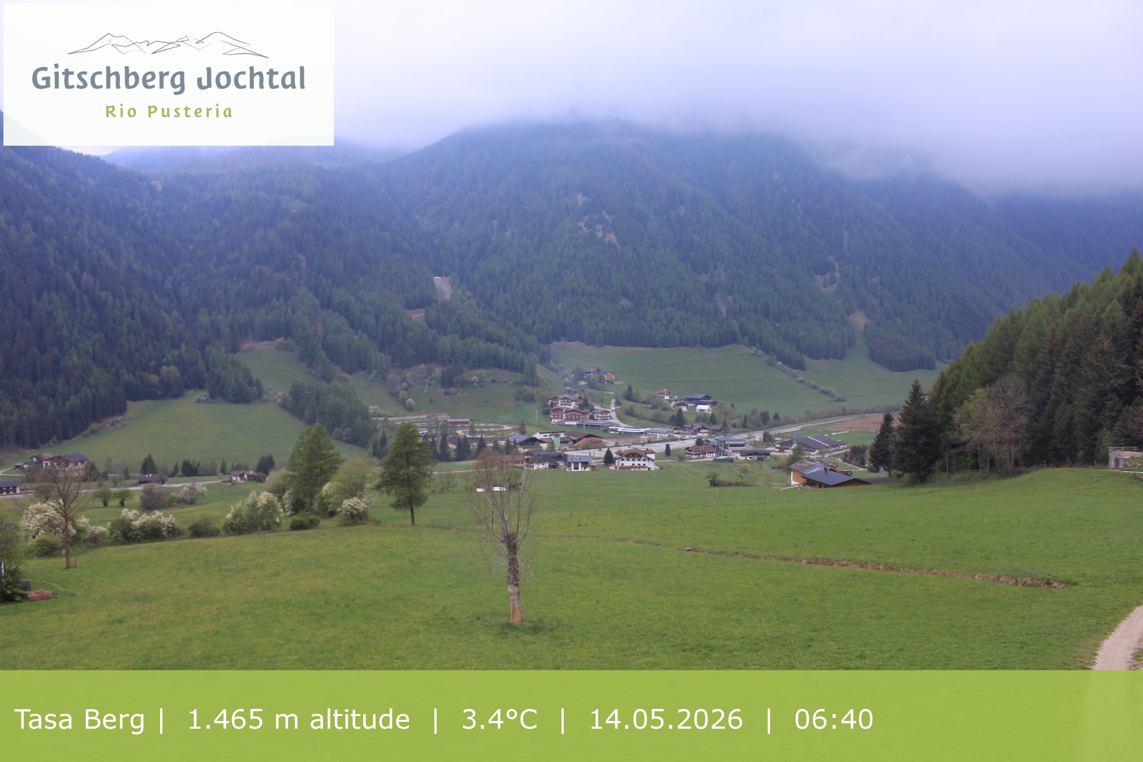 Archiv Foto Webcam: Blick auf den Gitschberg