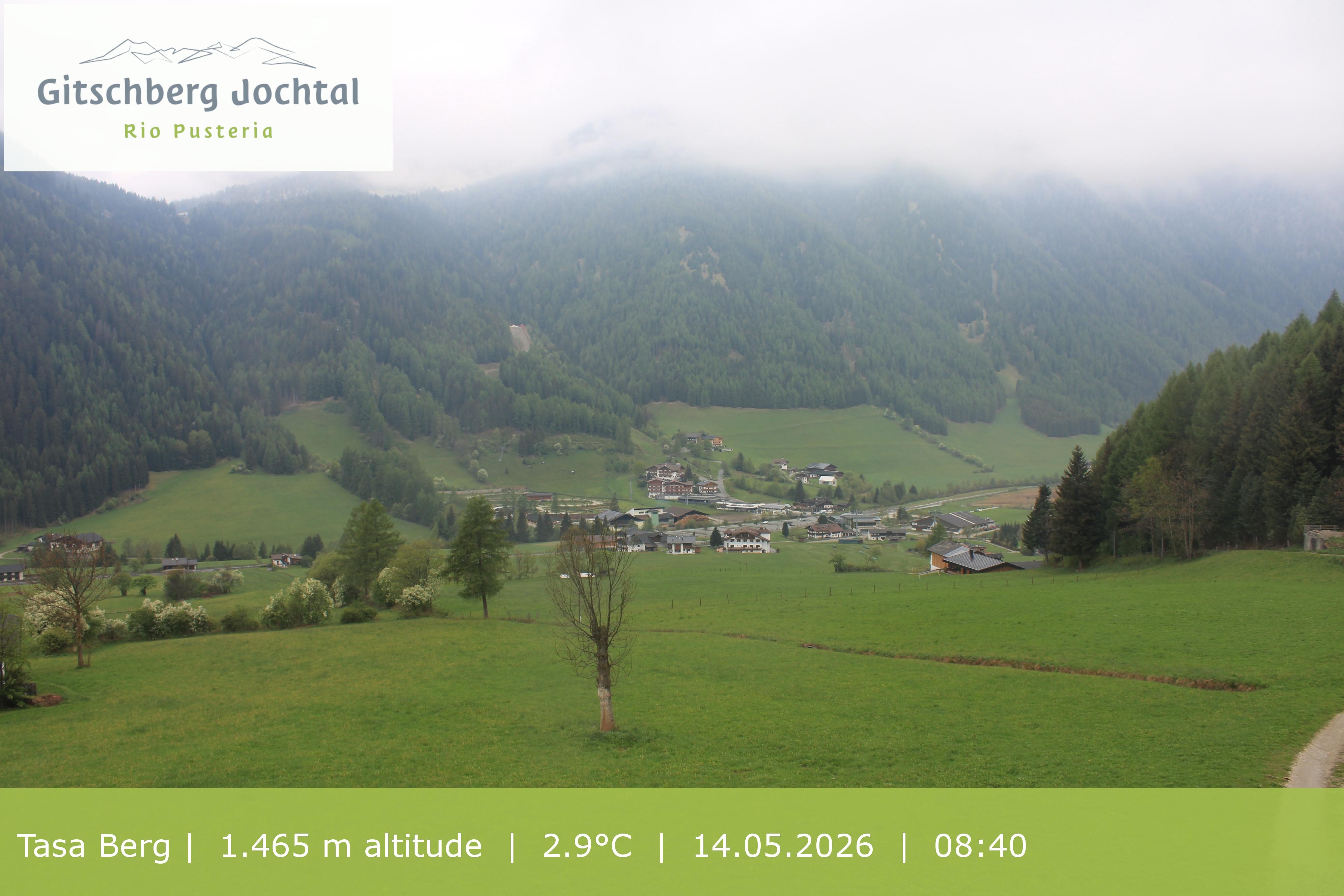 Archiv Foto Webcam: Blick auf den Gitschberg