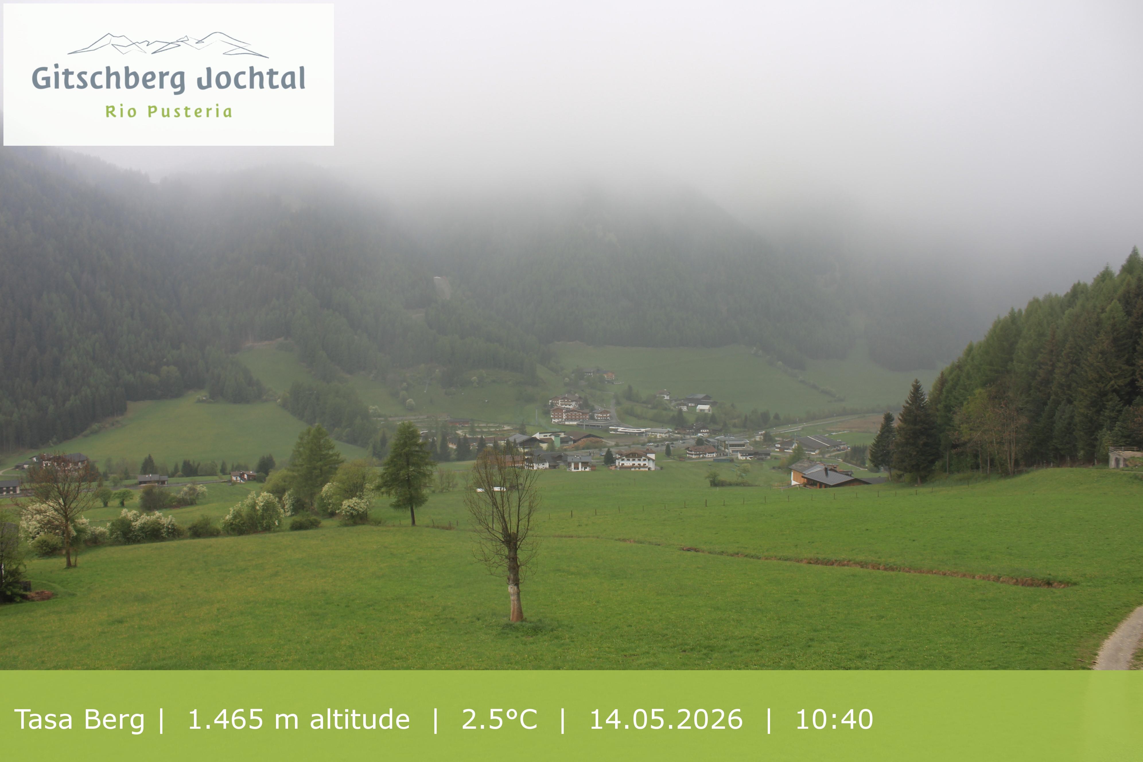 Archiv Foto Webcam: Blick auf den Gitschberg