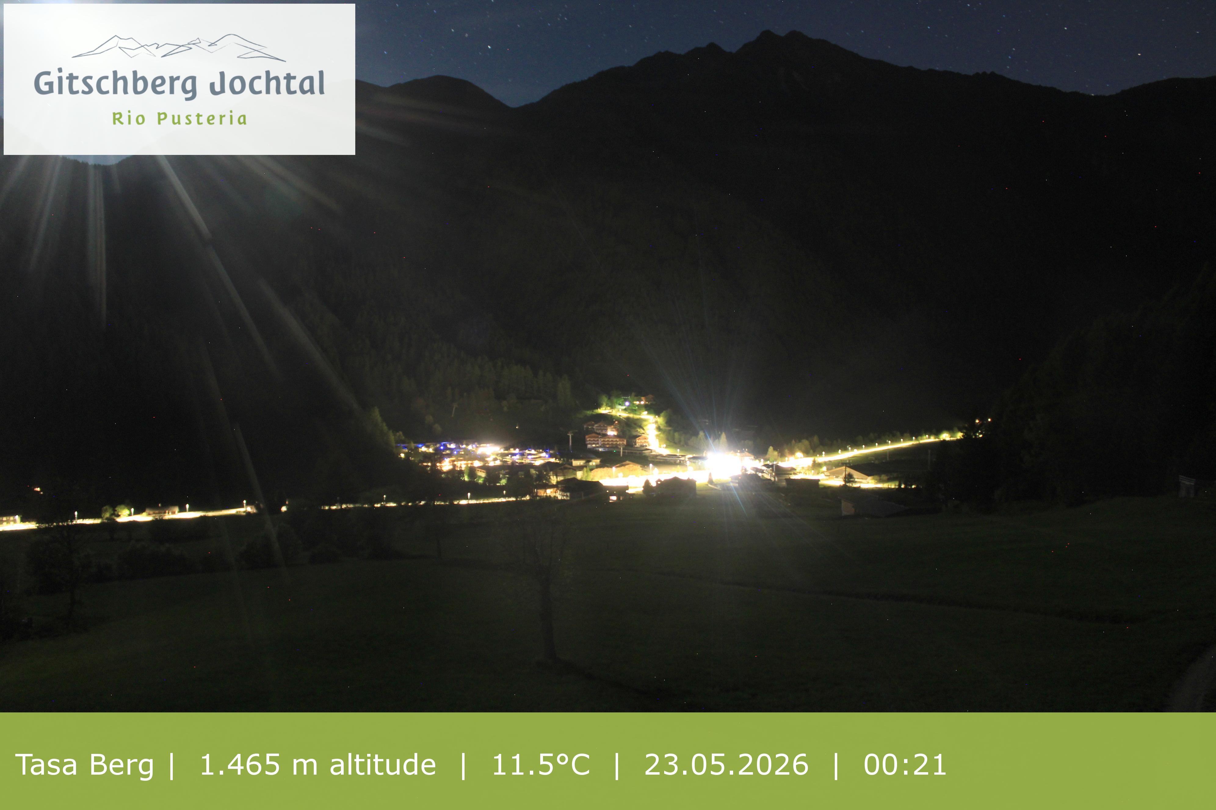 Archived image Webcam: View at Gitschberg Mountain