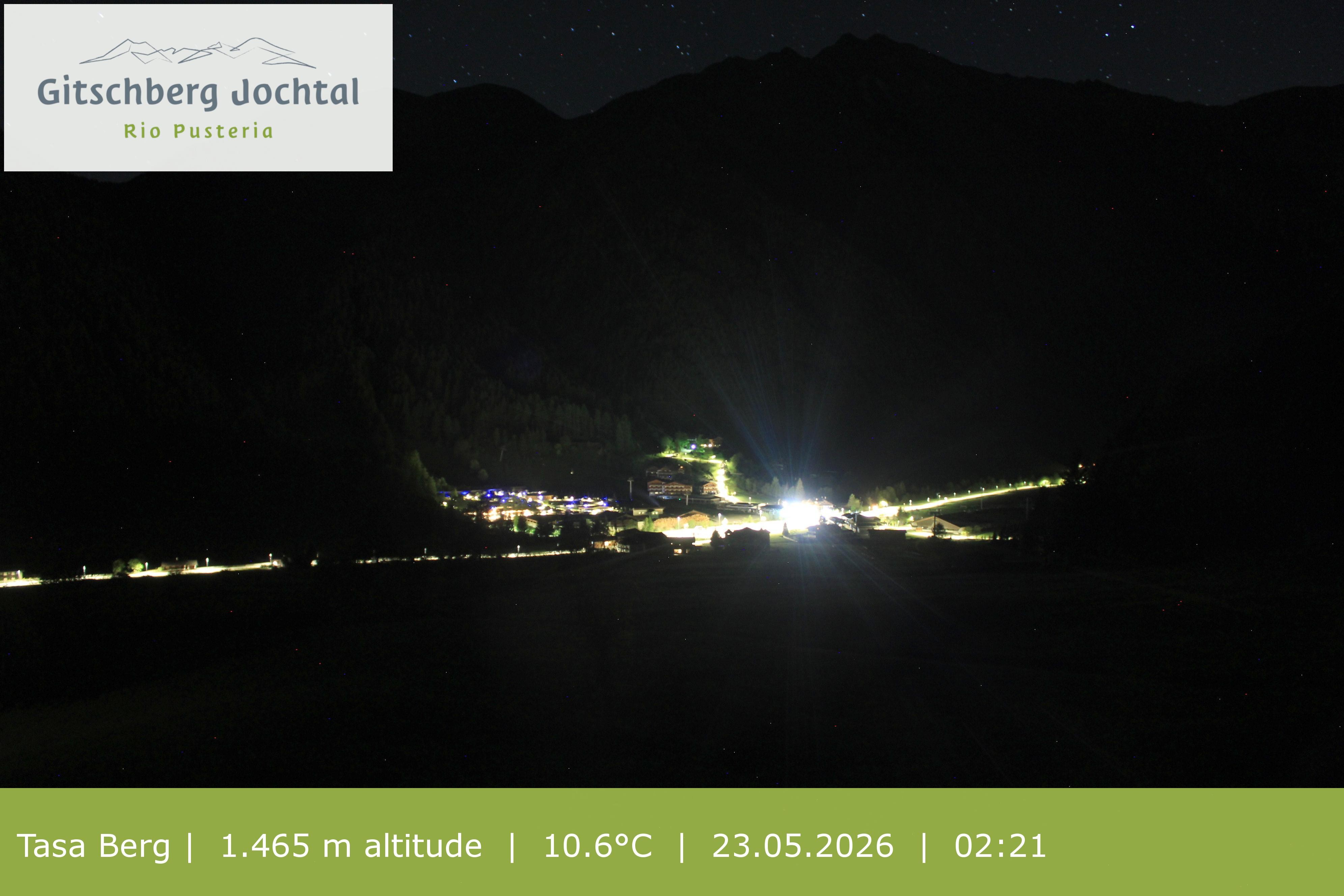 Archived image Webcam: View at Gitschberg Mountain