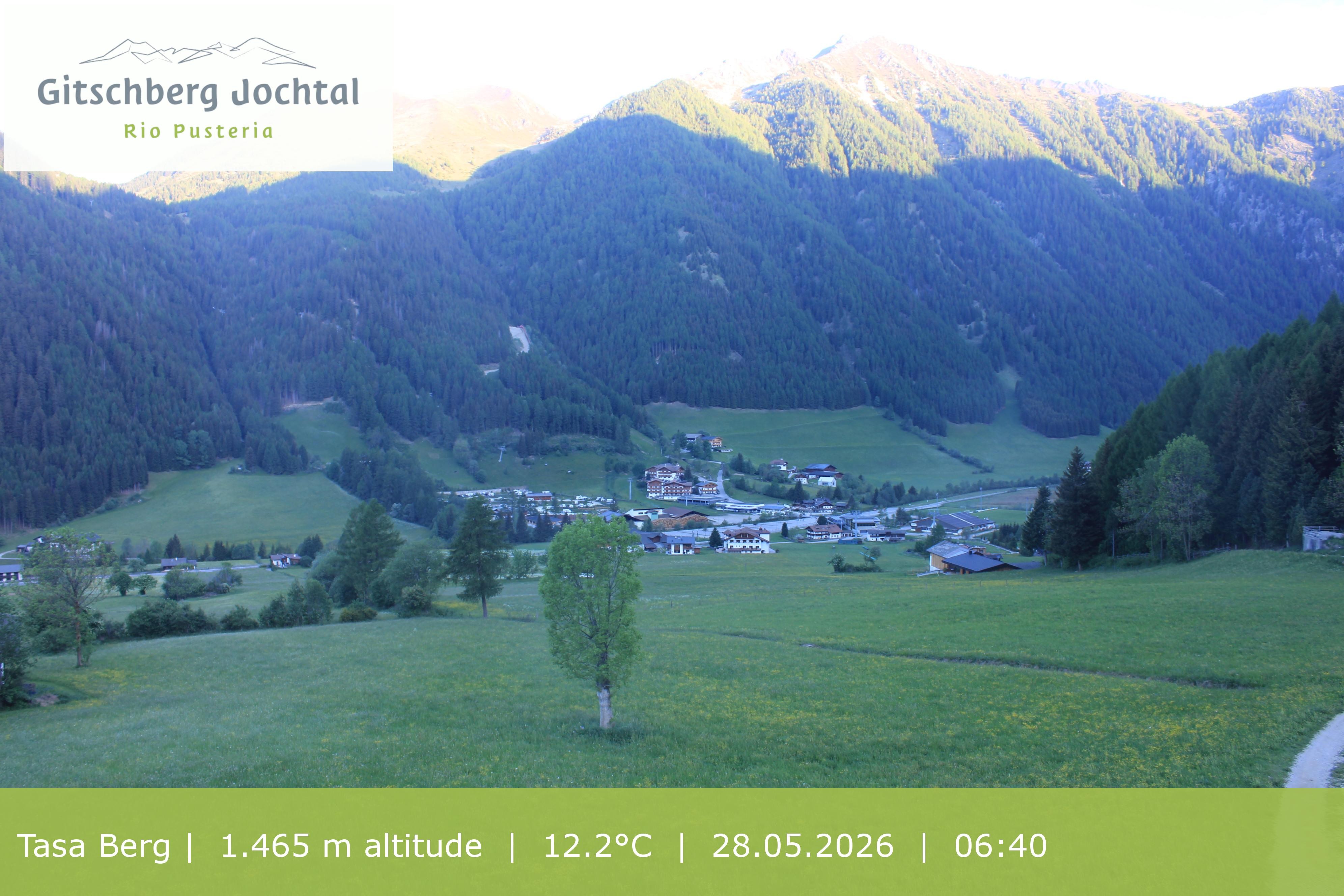 Archiv Foto Webcam: Blick auf den Gitschberg