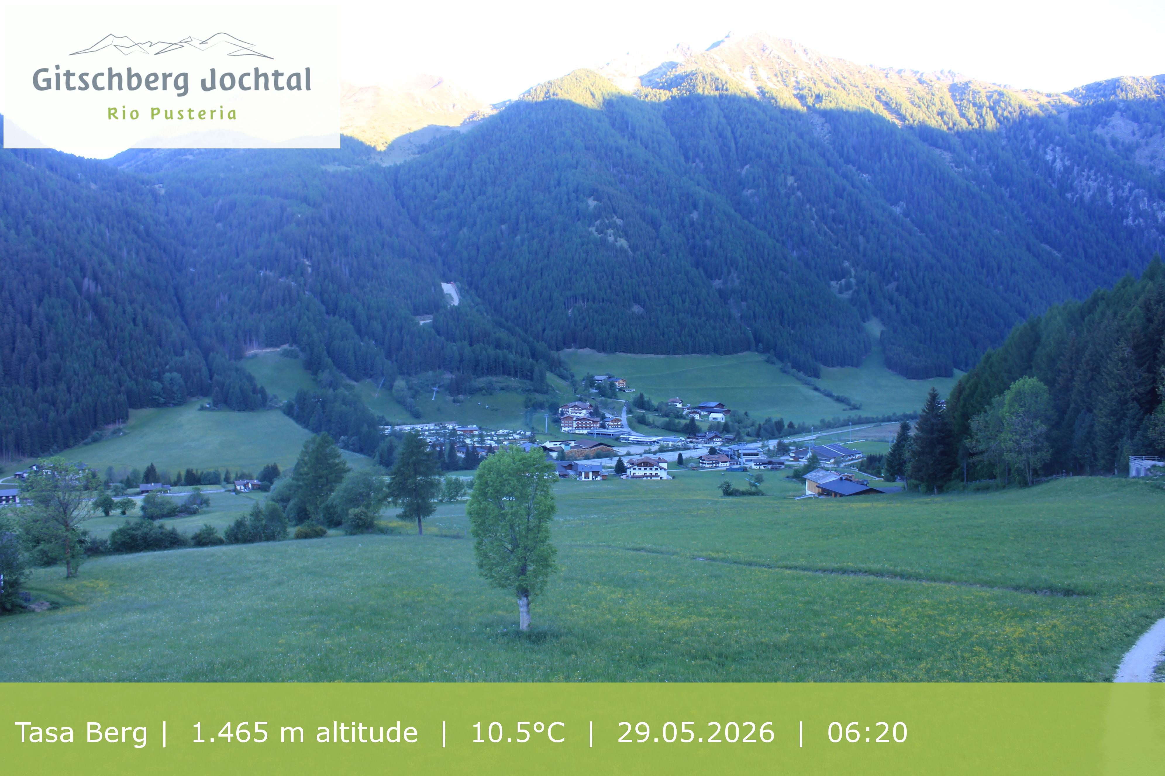 Archiv Foto Webcam: Blick auf den Gitschberg