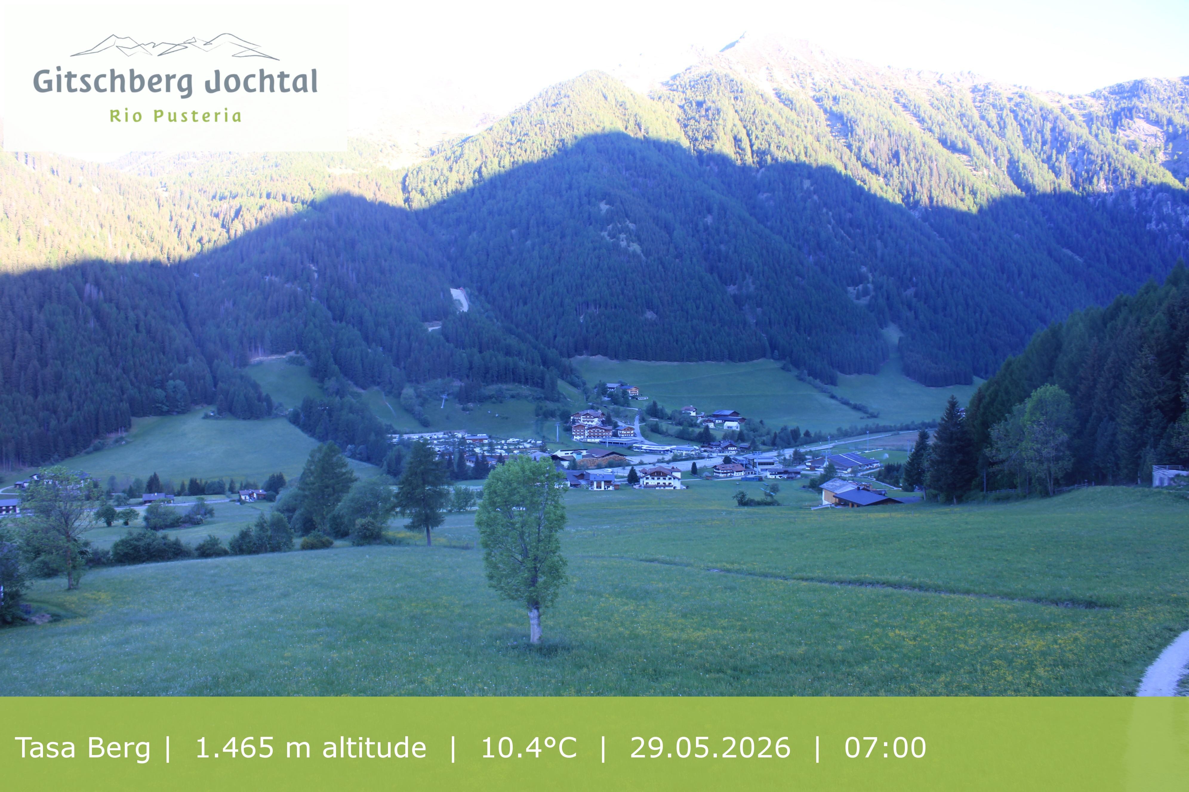 Archiv Foto Webcam: Blick auf den Gitschberg