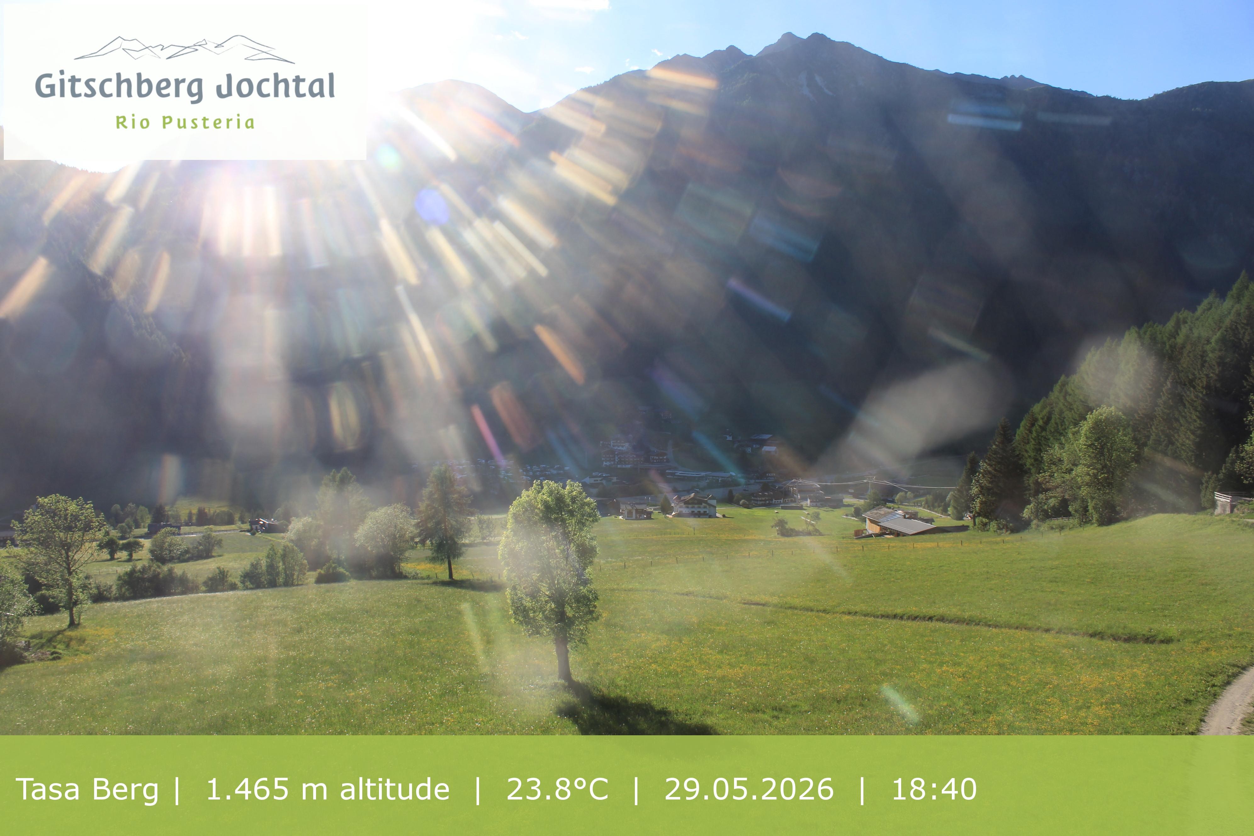 Archiv Foto Webcam: Blick auf den Gitschberg