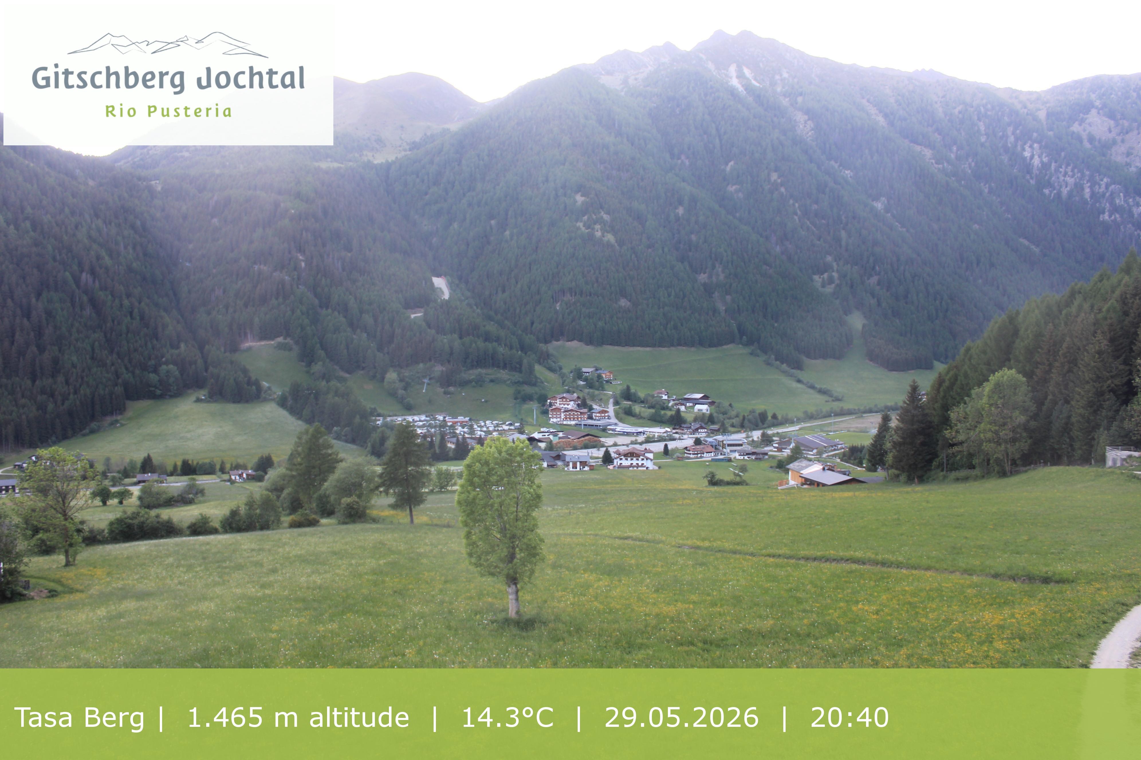 Archiv Foto Webcam: Blick auf den Gitschberg