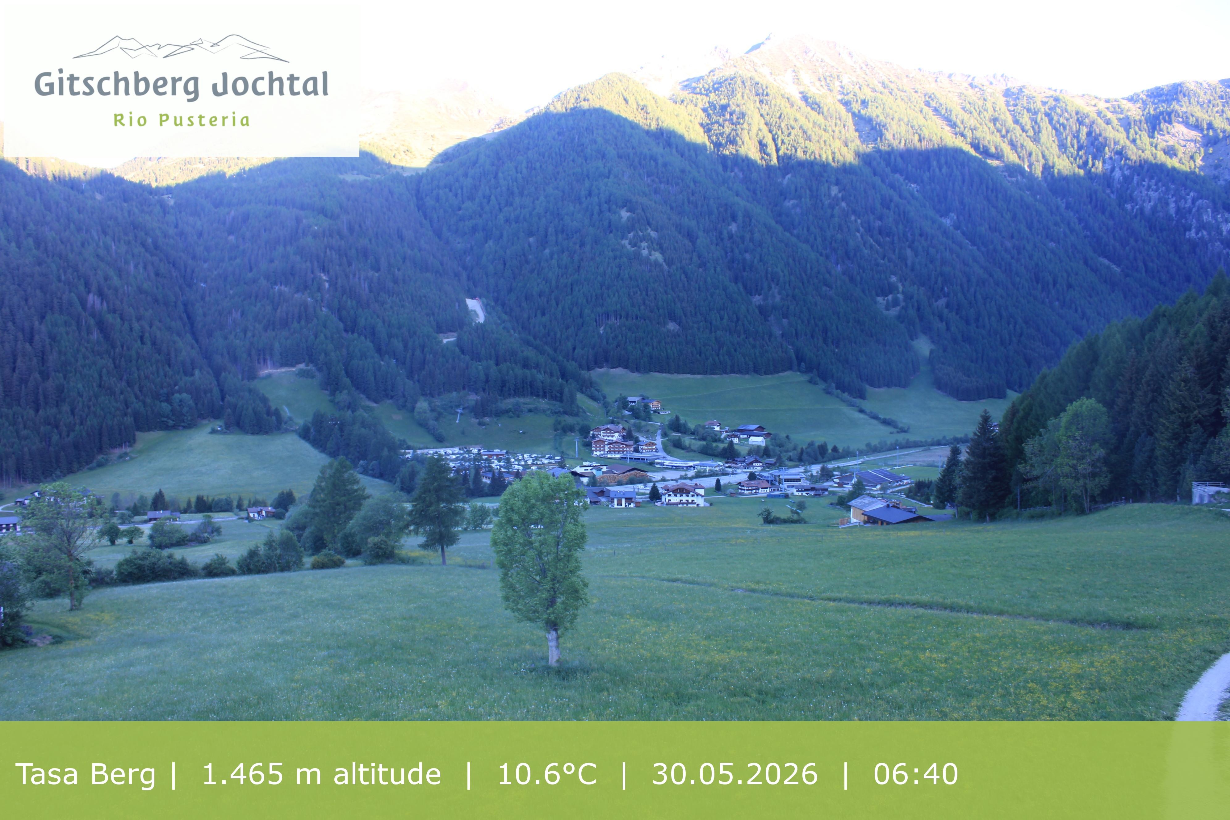 Archiv Foto Webcam: Blick auf den Gitschberg