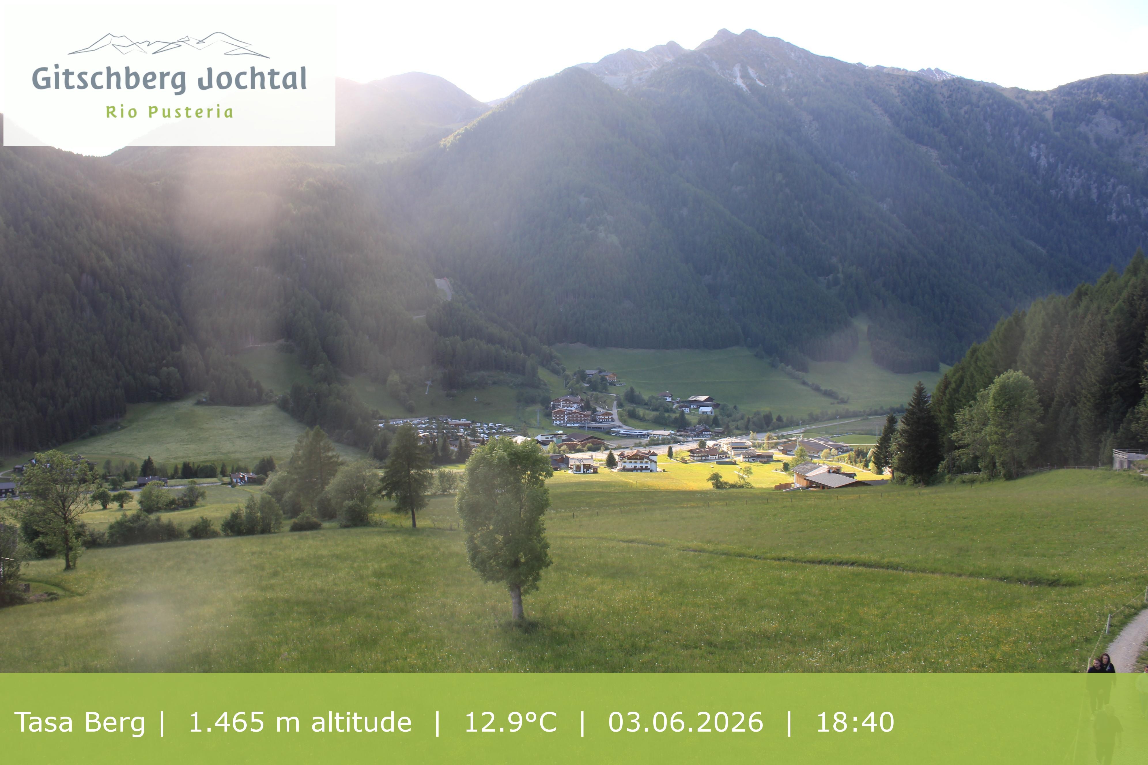 Archiv Foto Webcam: Blick auf den Gitschberg