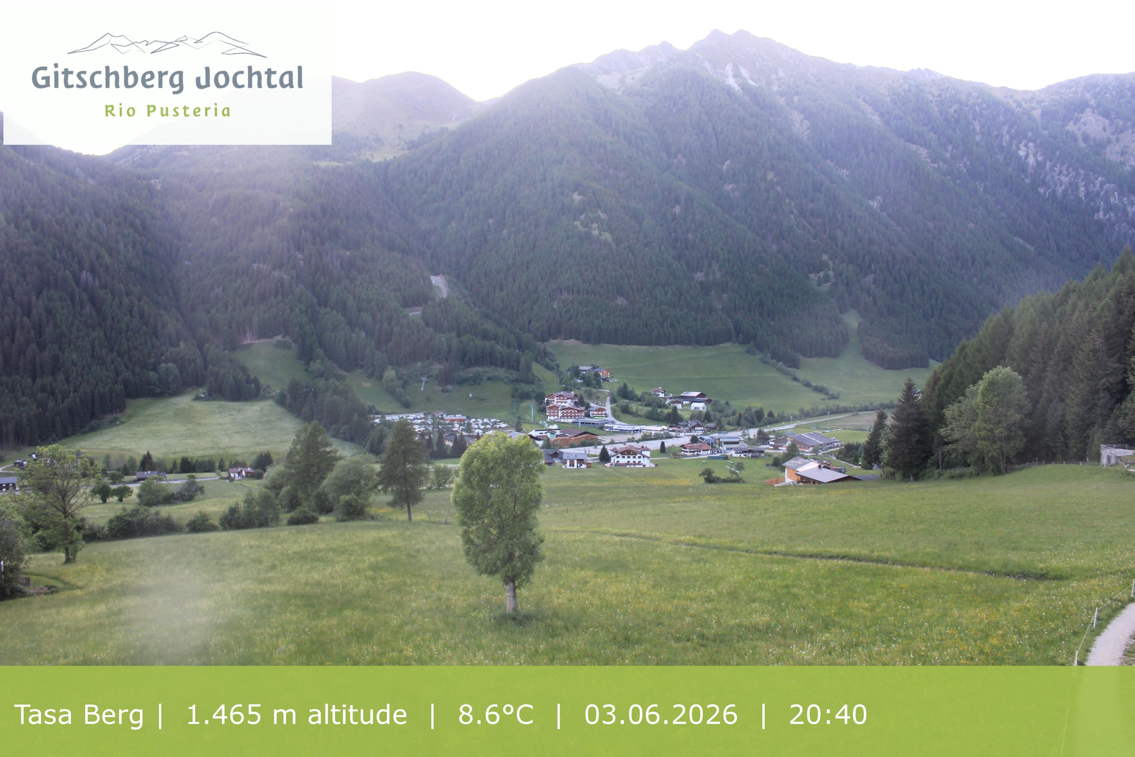 Archiv Foto Webcam: Blick auf den Gitschberg