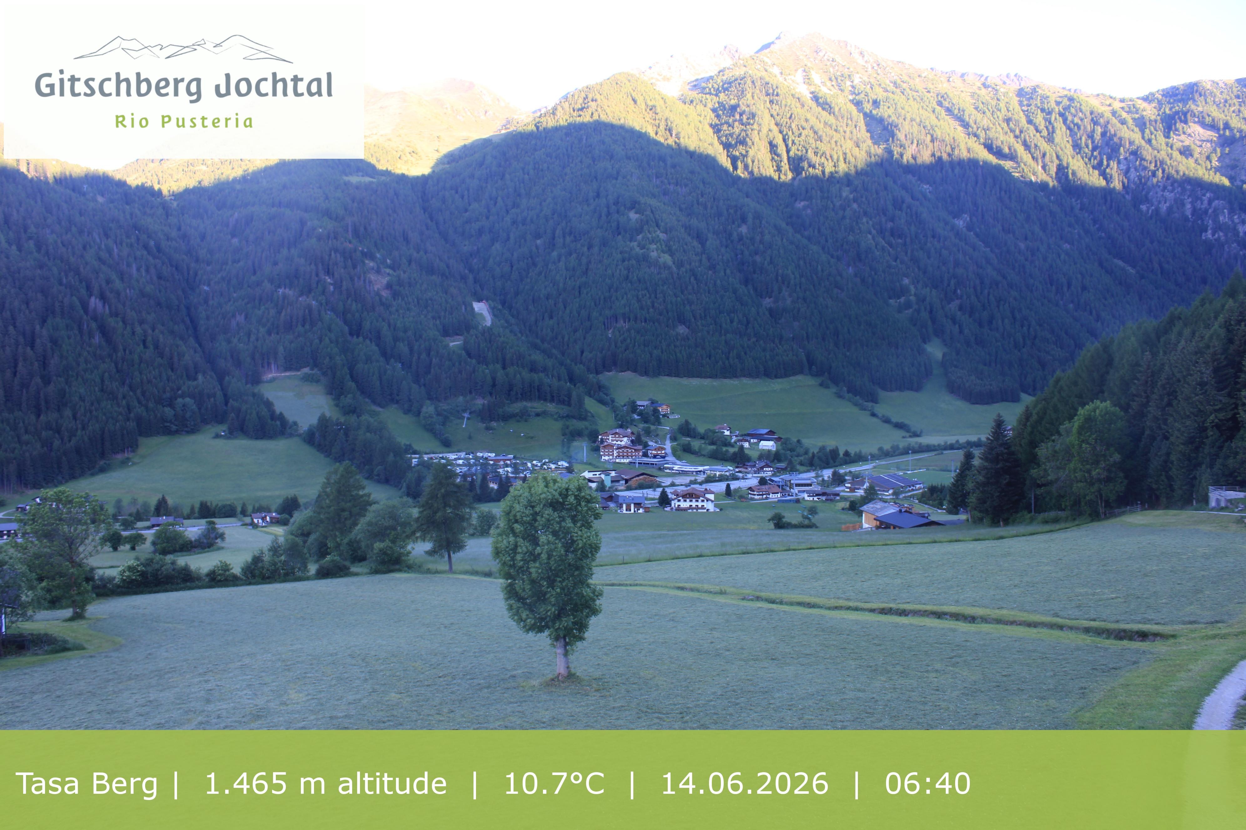 Archiv Foto Webcam: Blick auf den Gitschberg