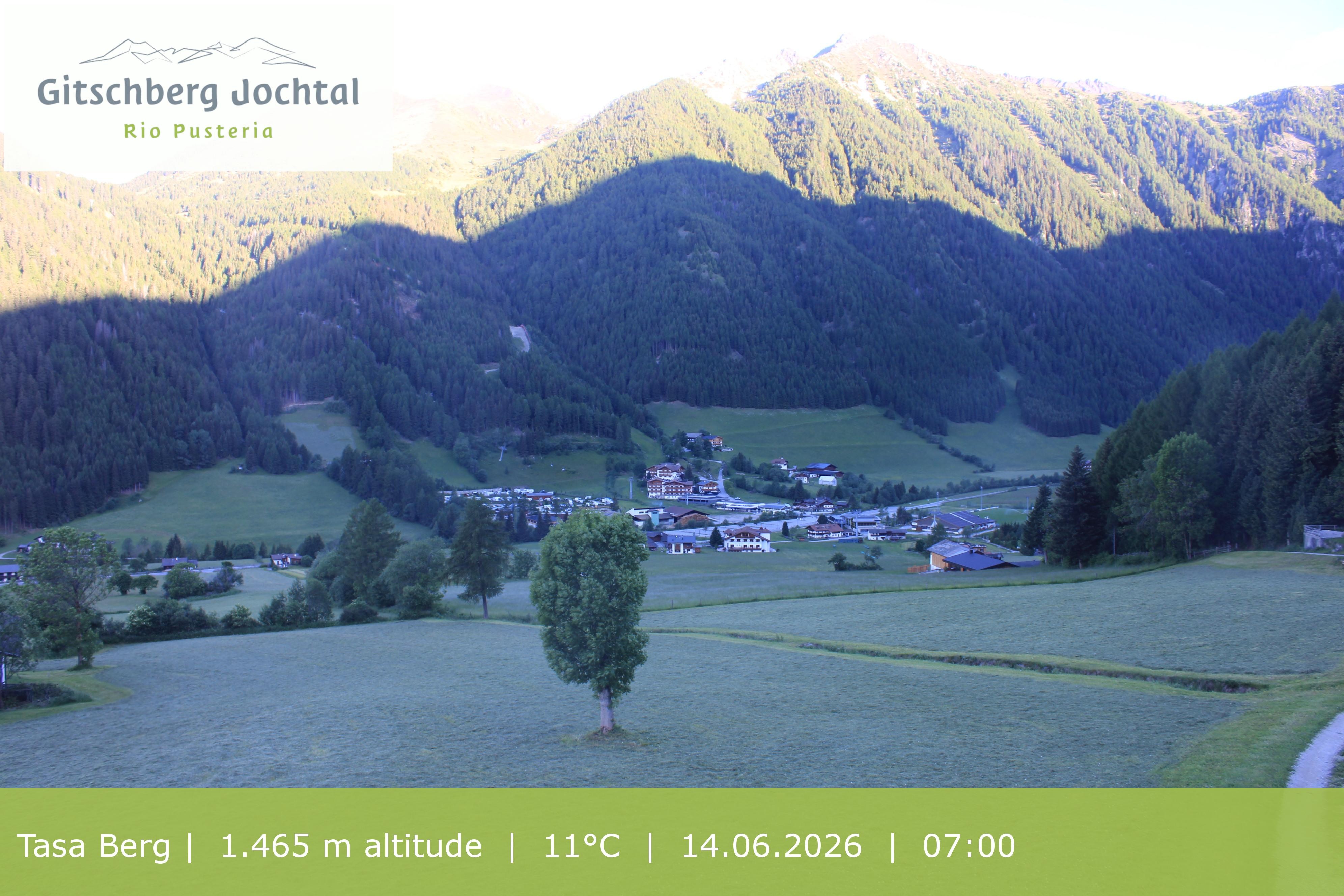Archiv Foto Webcam: Blick auf den Gitschberg