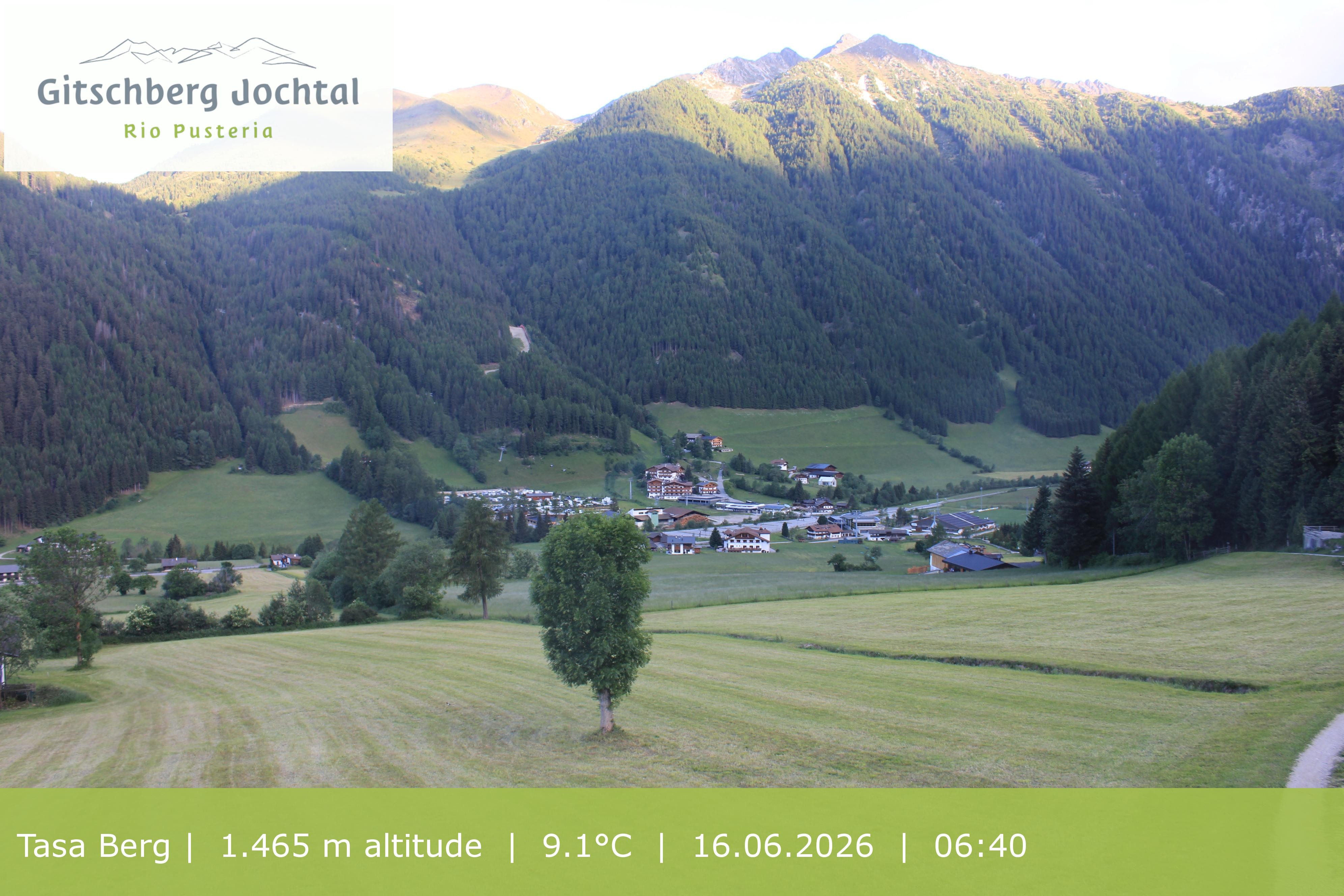 Archiv Foto Webcam: Blick auf den Gitschberg