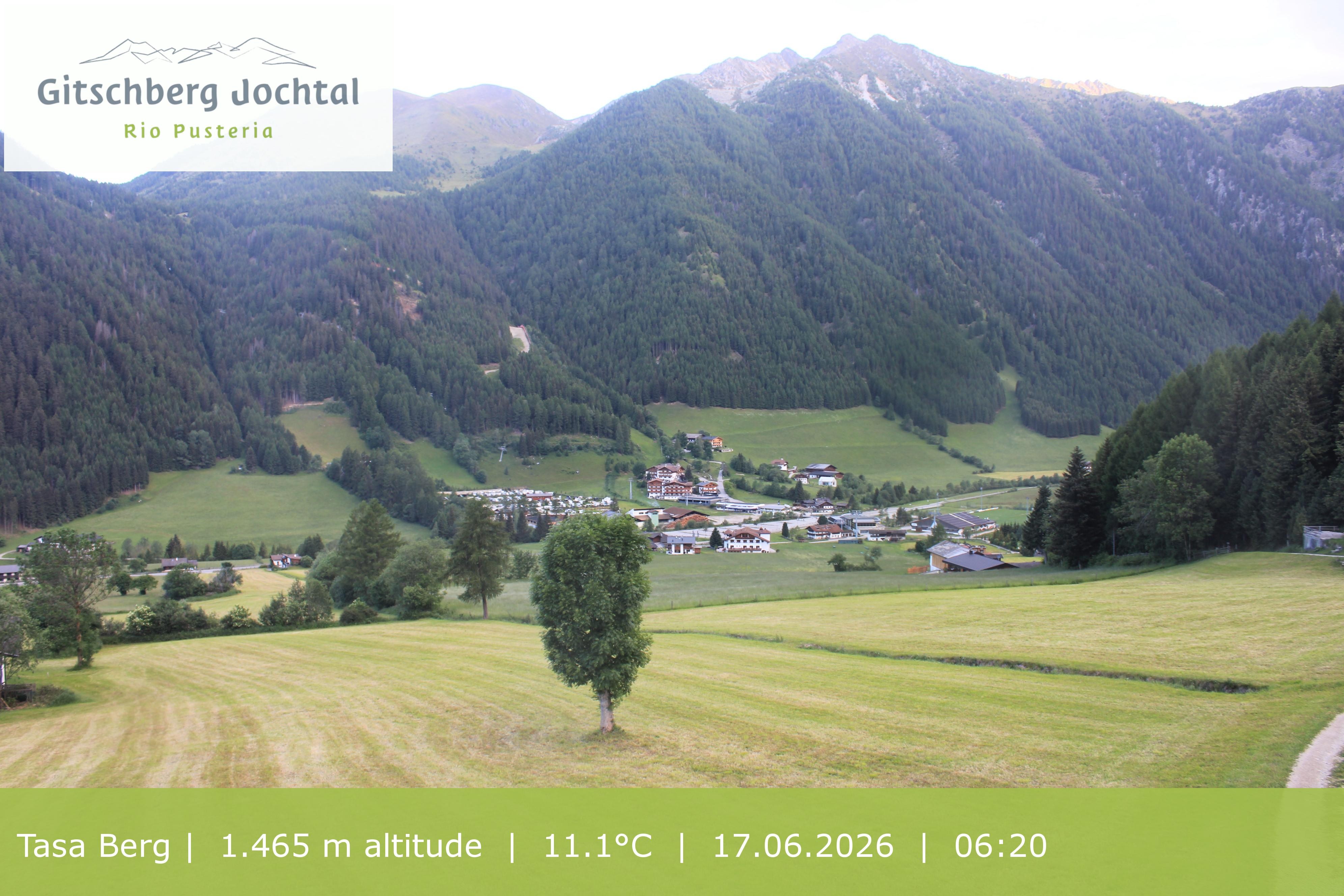 Archiv Foto Webcam: Blick auf den Gitschberg