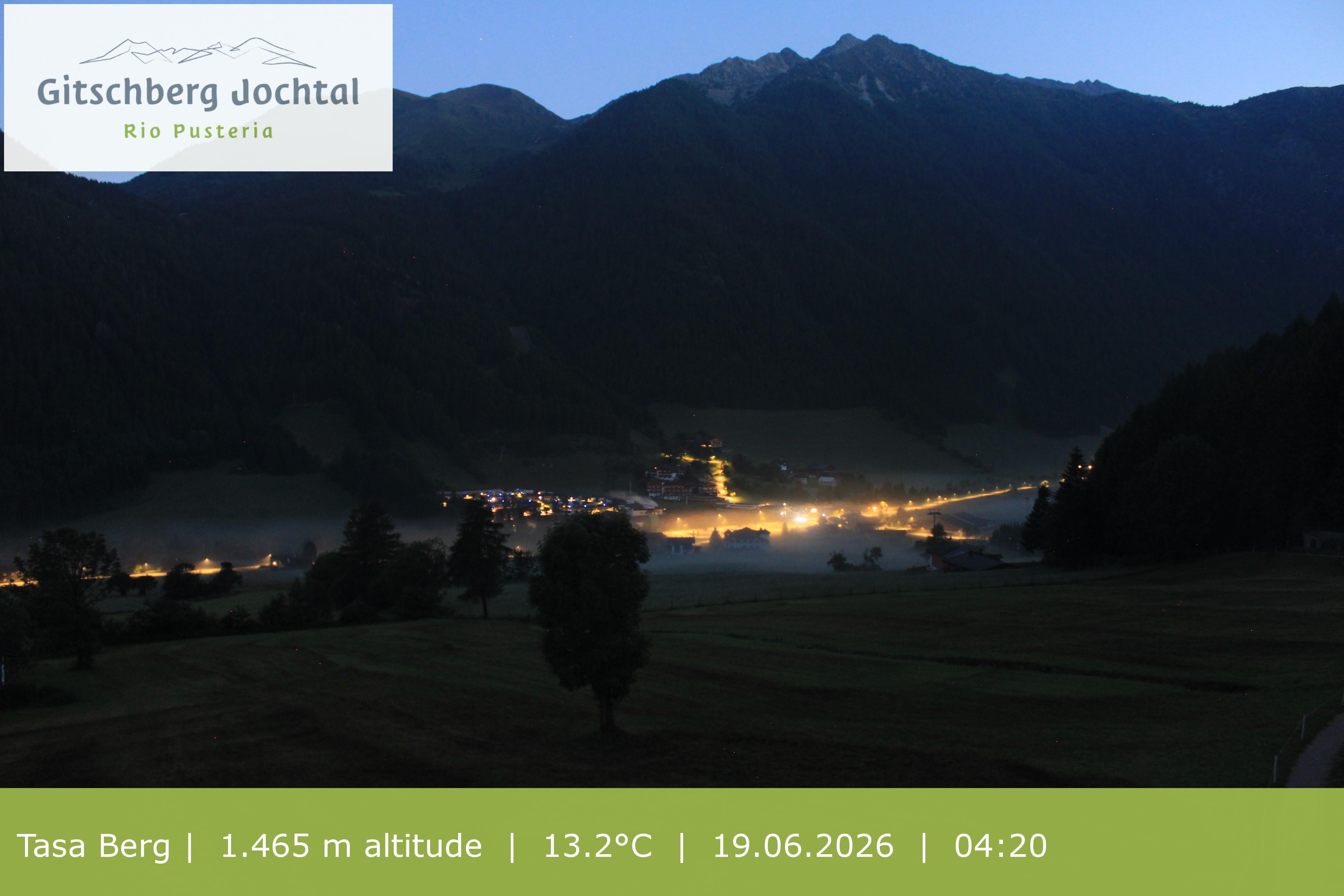 Archiv Foto Webcam: Blick auf den Gitschberg