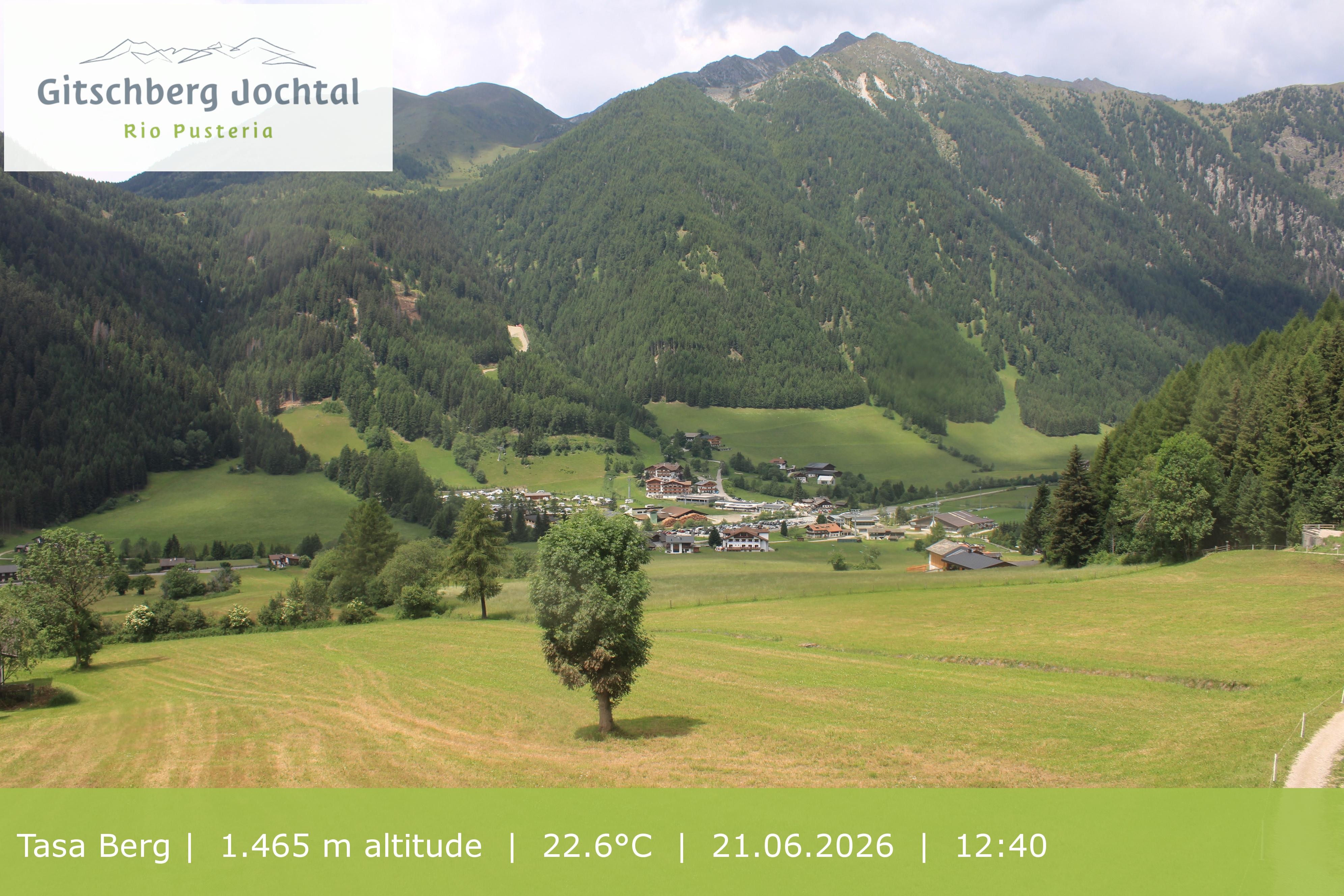 Archiv Foto Webcam: Blick auf den Gitschberg