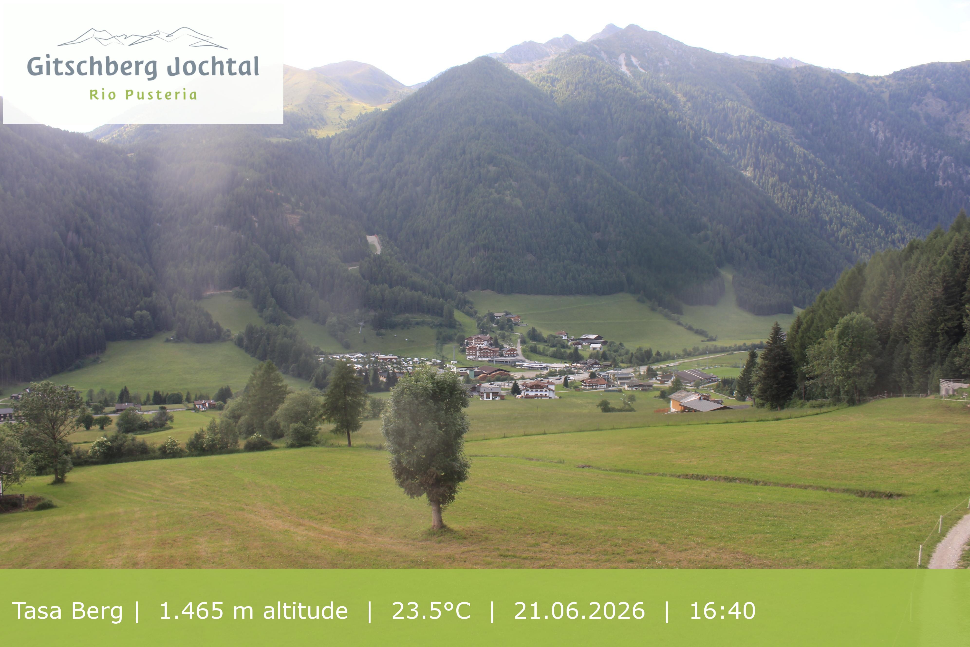 Archiv Foto Webcam: Blick auf den Gitschberg