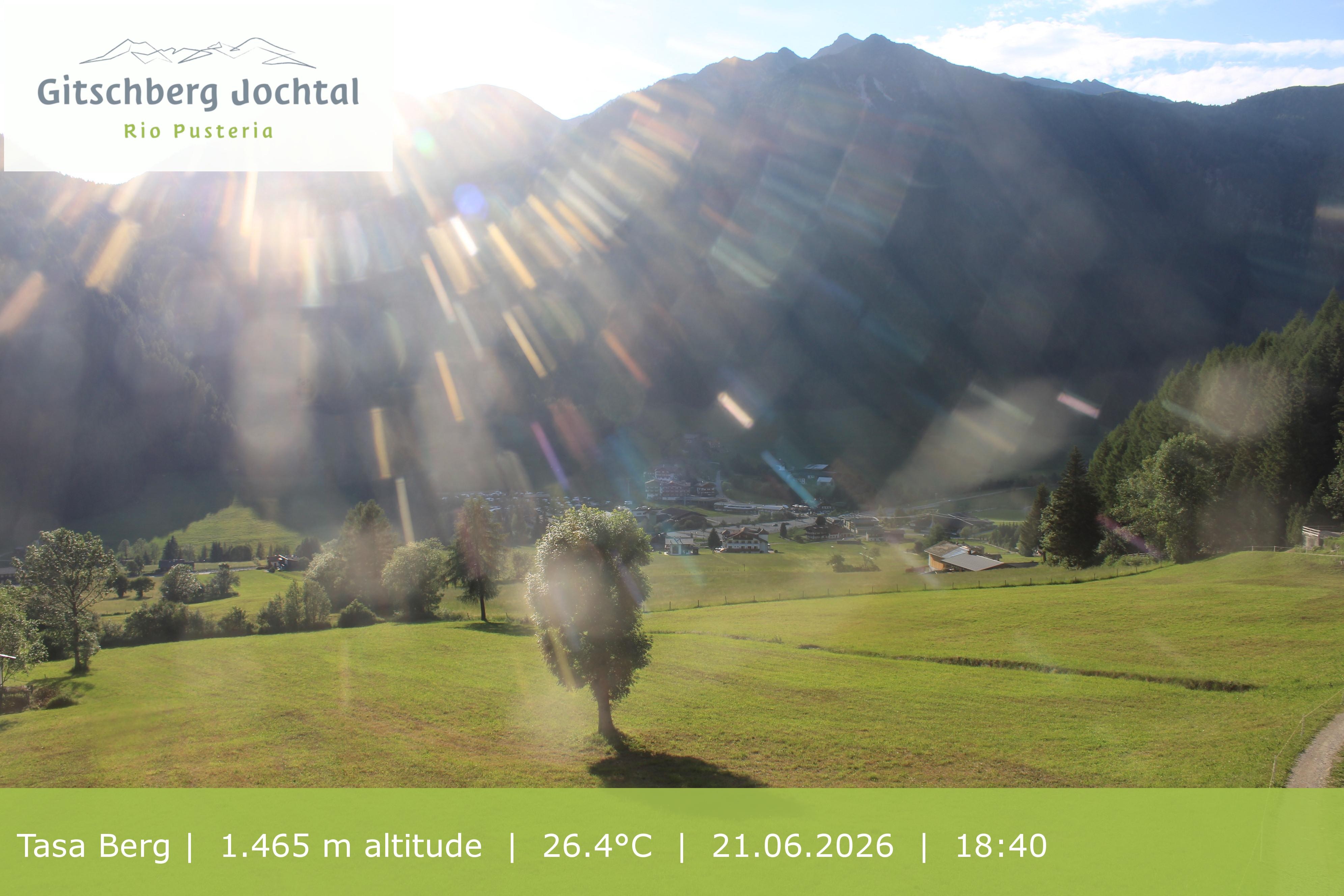 Archiv Foto Webcam: Blick auf den Gitschberg