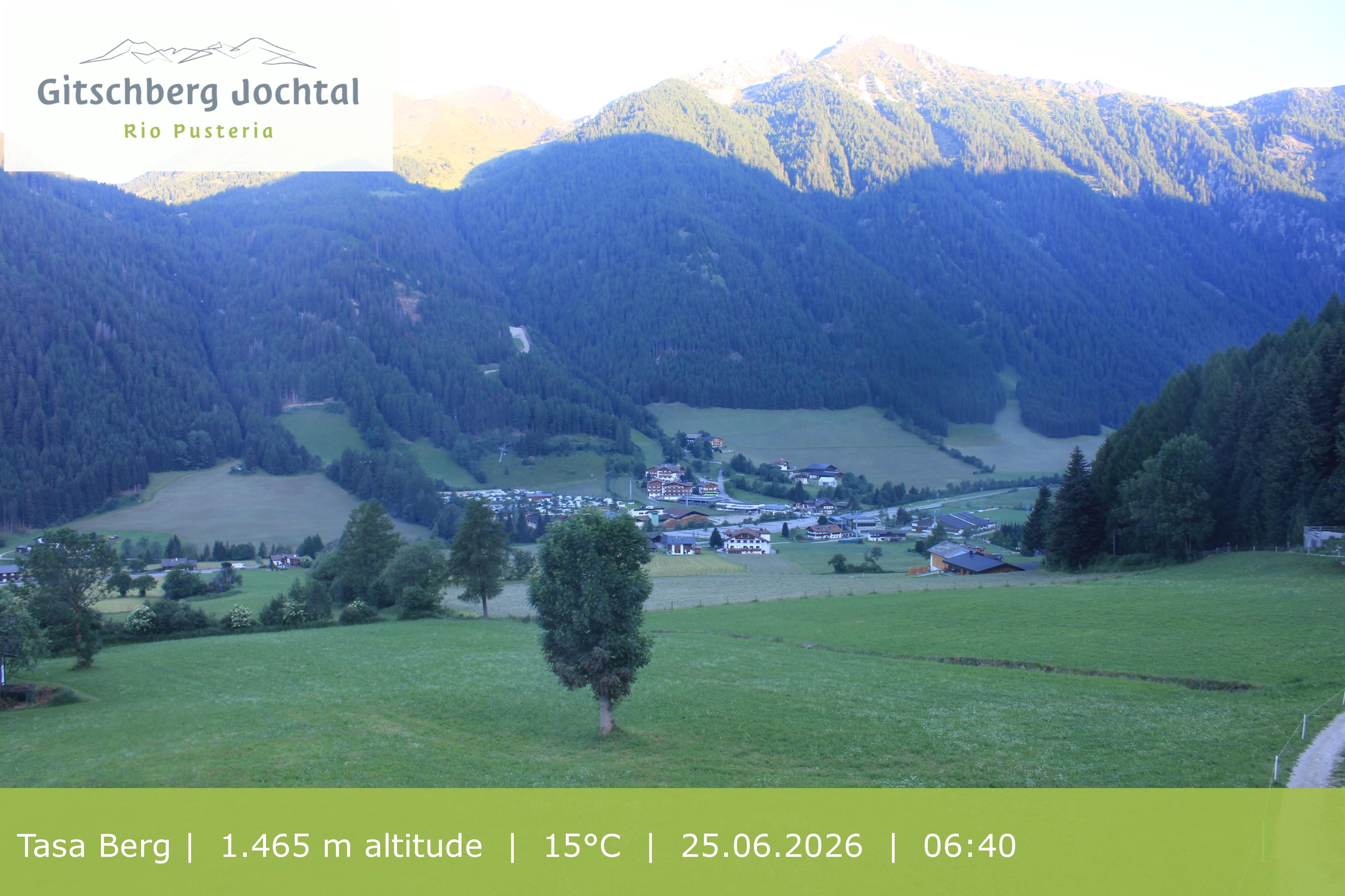 Archiv Foto Webcam: Blick auf den Gitschberg