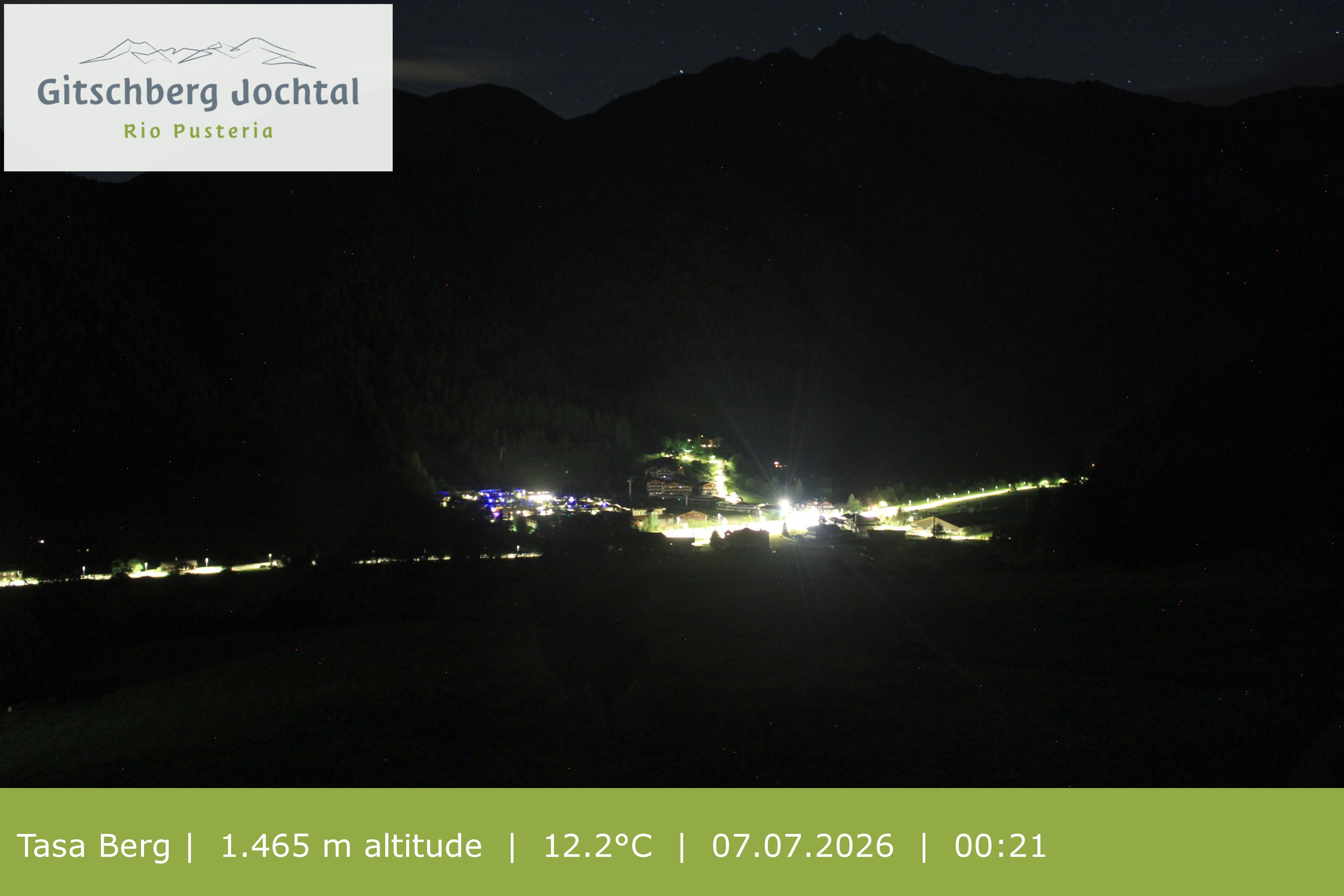 Archived image Webcam: View at Gitschberg Mountain