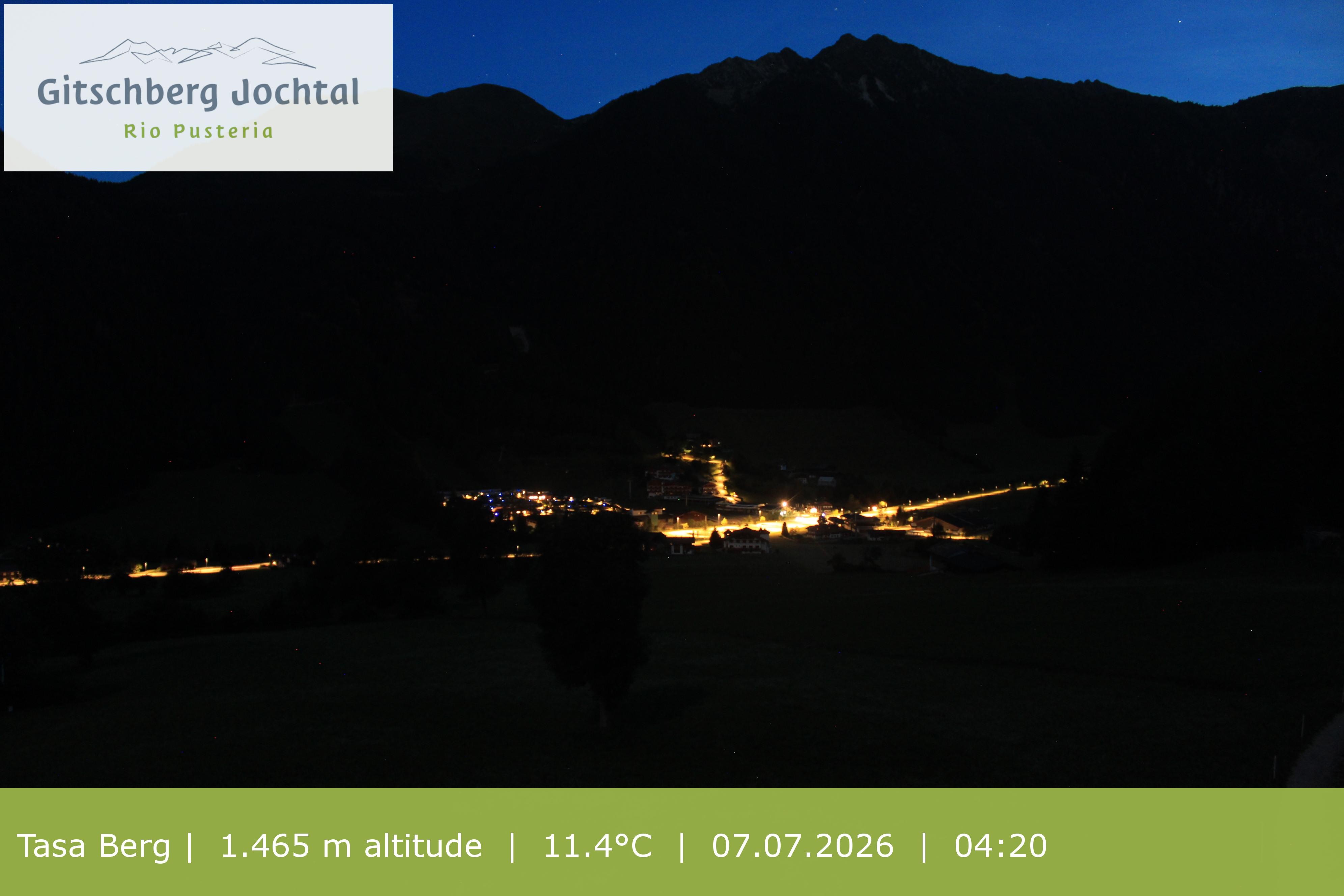 Archived image Webcam: View at Gitschberg Mountain