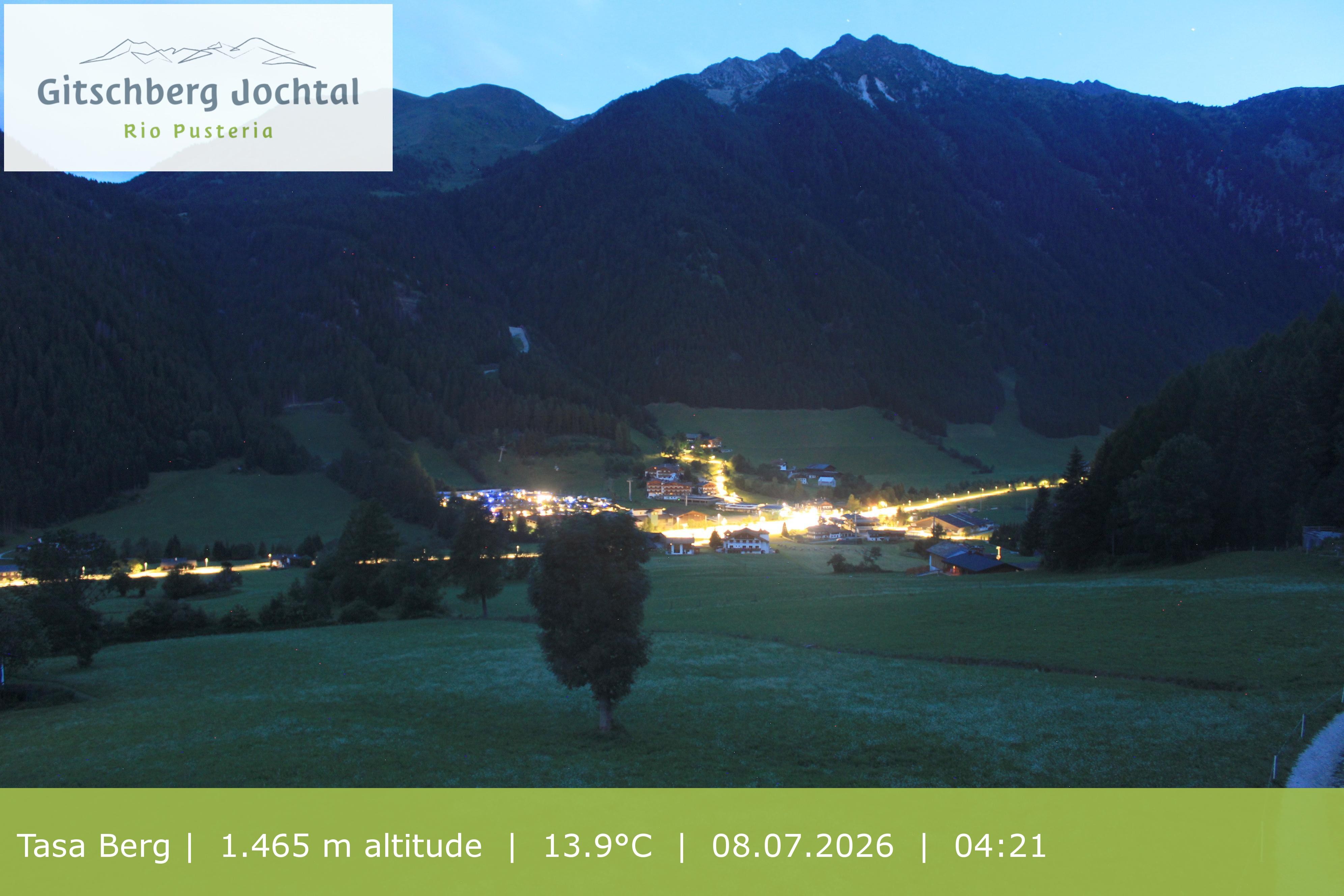 Archiv Foto Webcam: Blick auf den Gitschberg