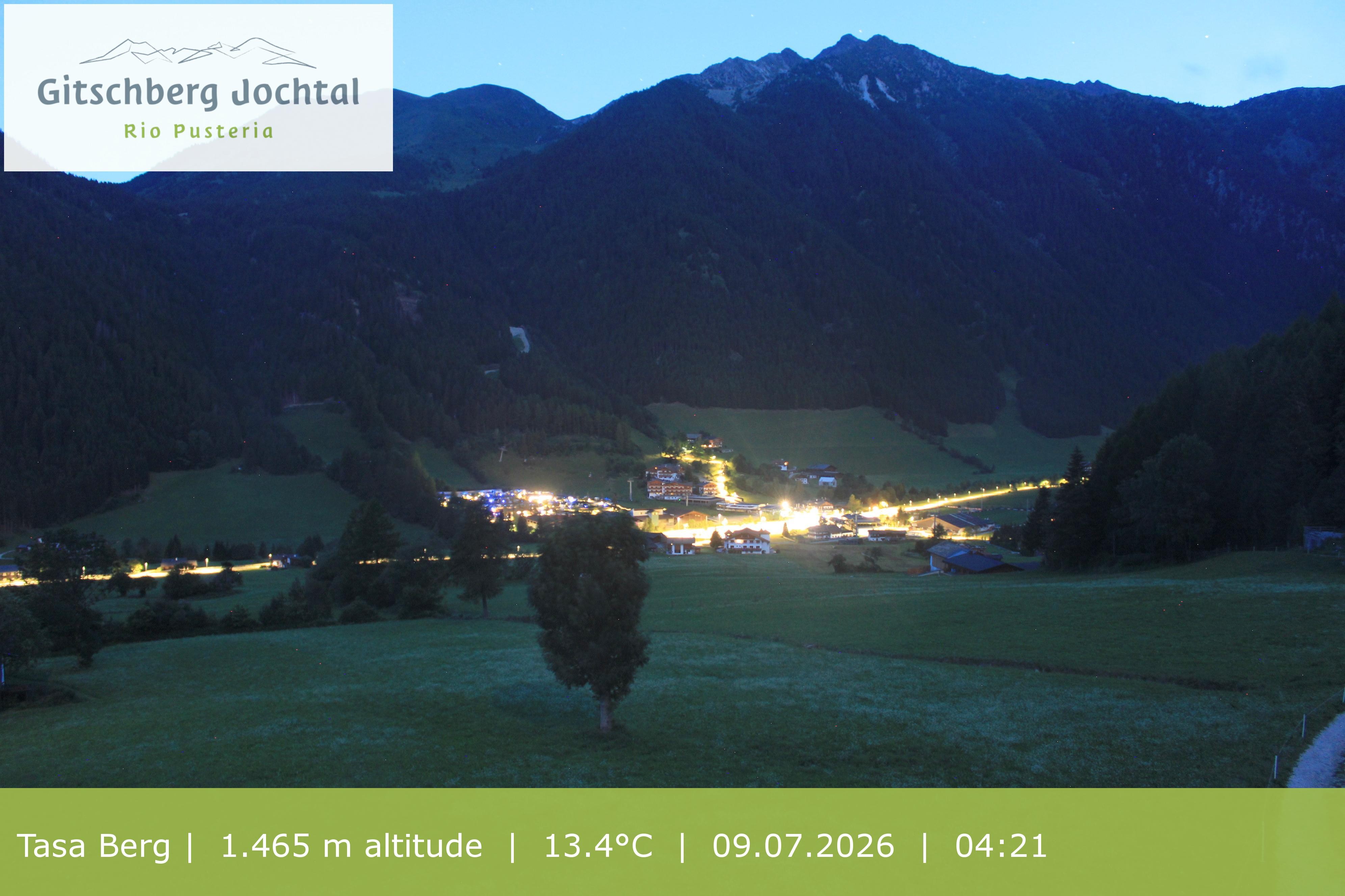 Archiv Foto Webcam: Blick auf den Gitschberg
