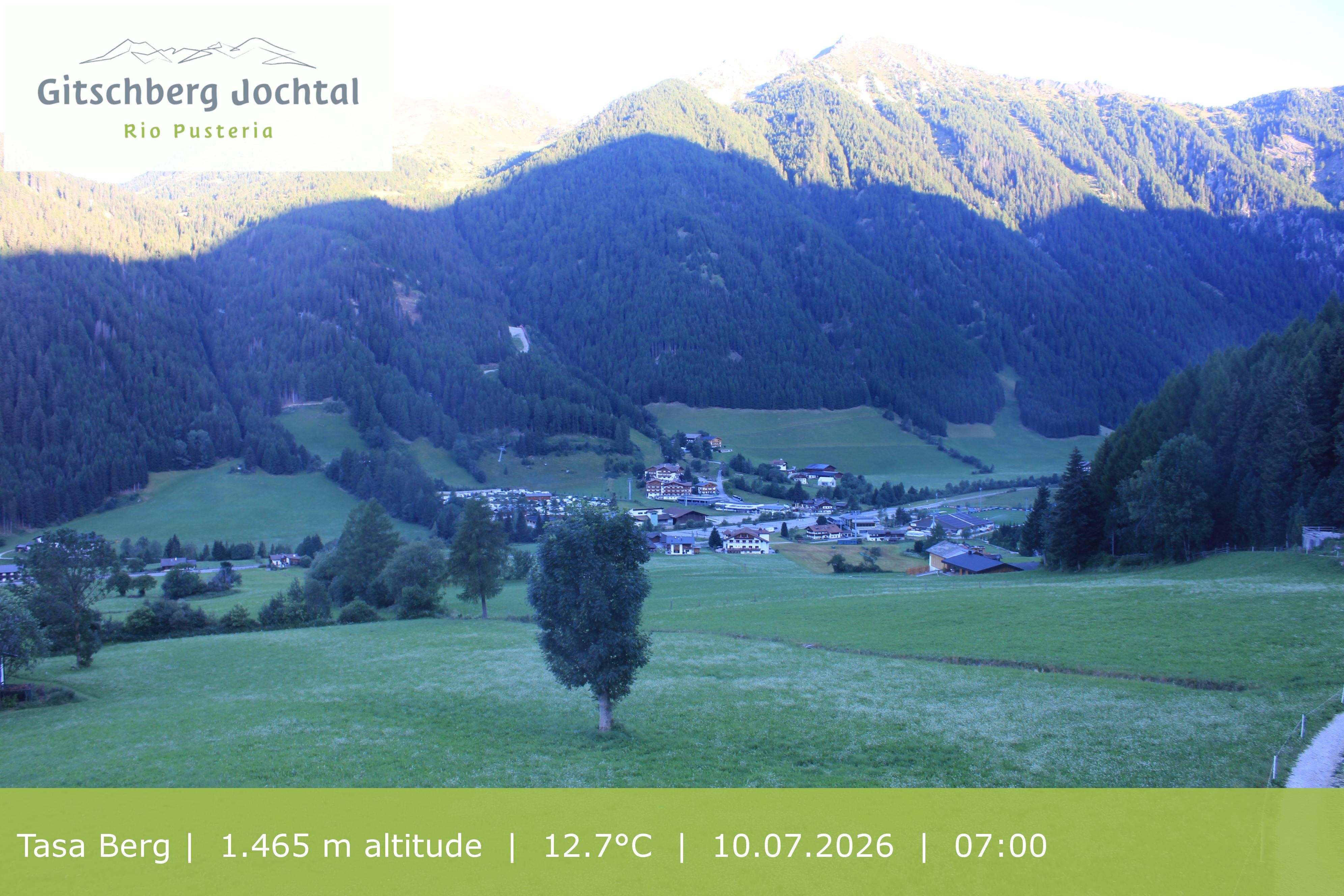 Archiv Foto Webcam: Blick auf den Gitschberg