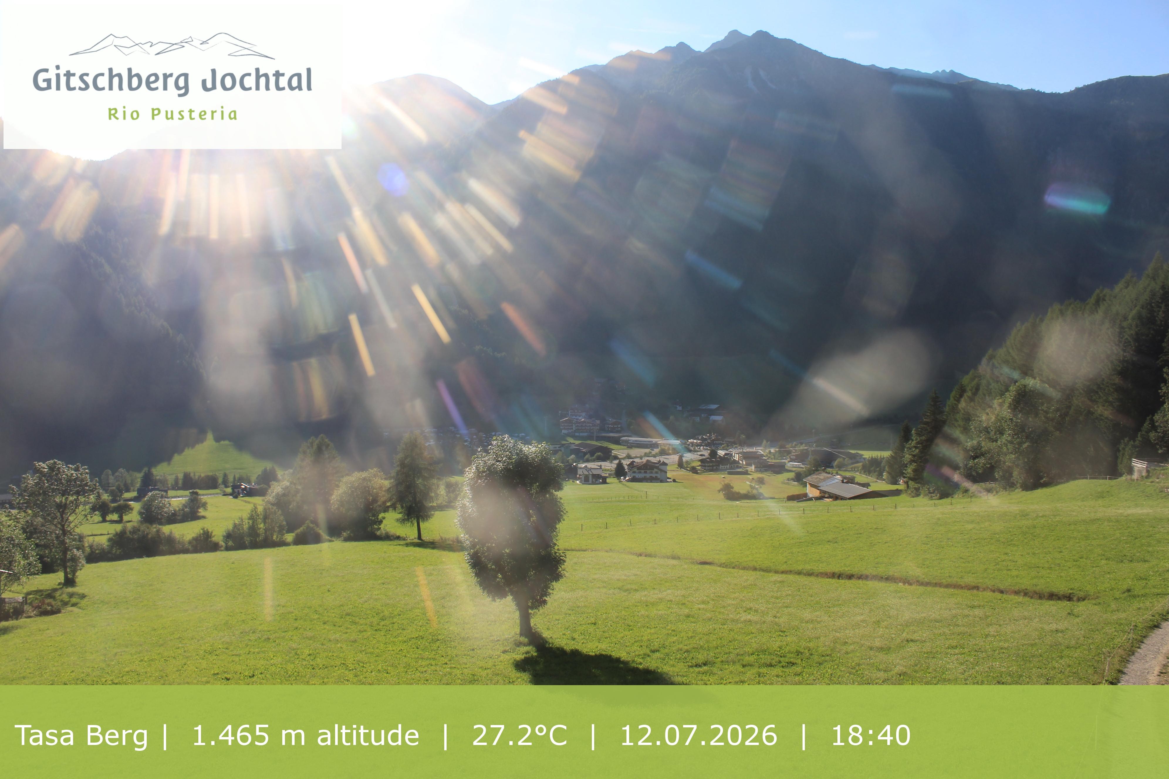 Archiv Foto Webcam: Blick auf den Gitschberg