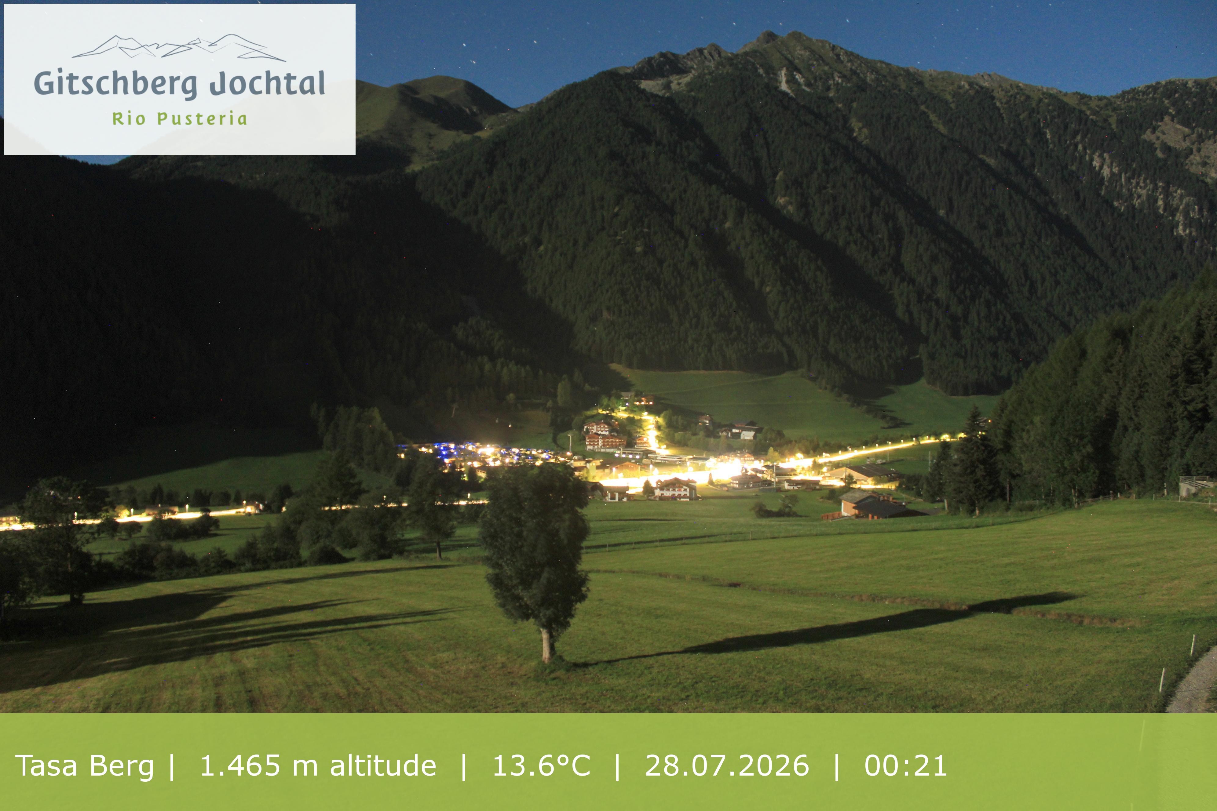 Archiv Foto Webcam: Blick auf den Gitschberg