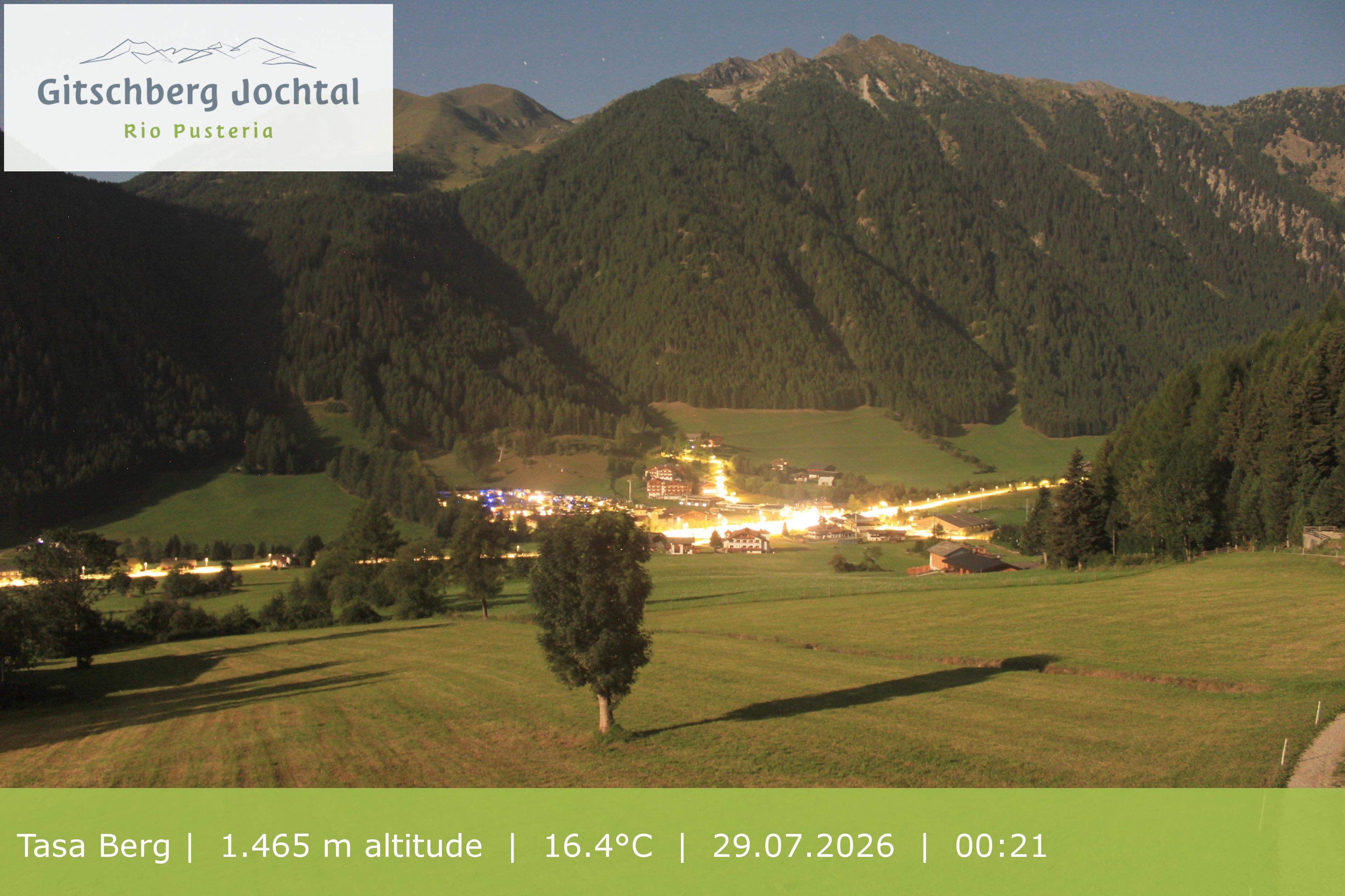 Archiv Foto Webcam: Blick auf den Gitschberg