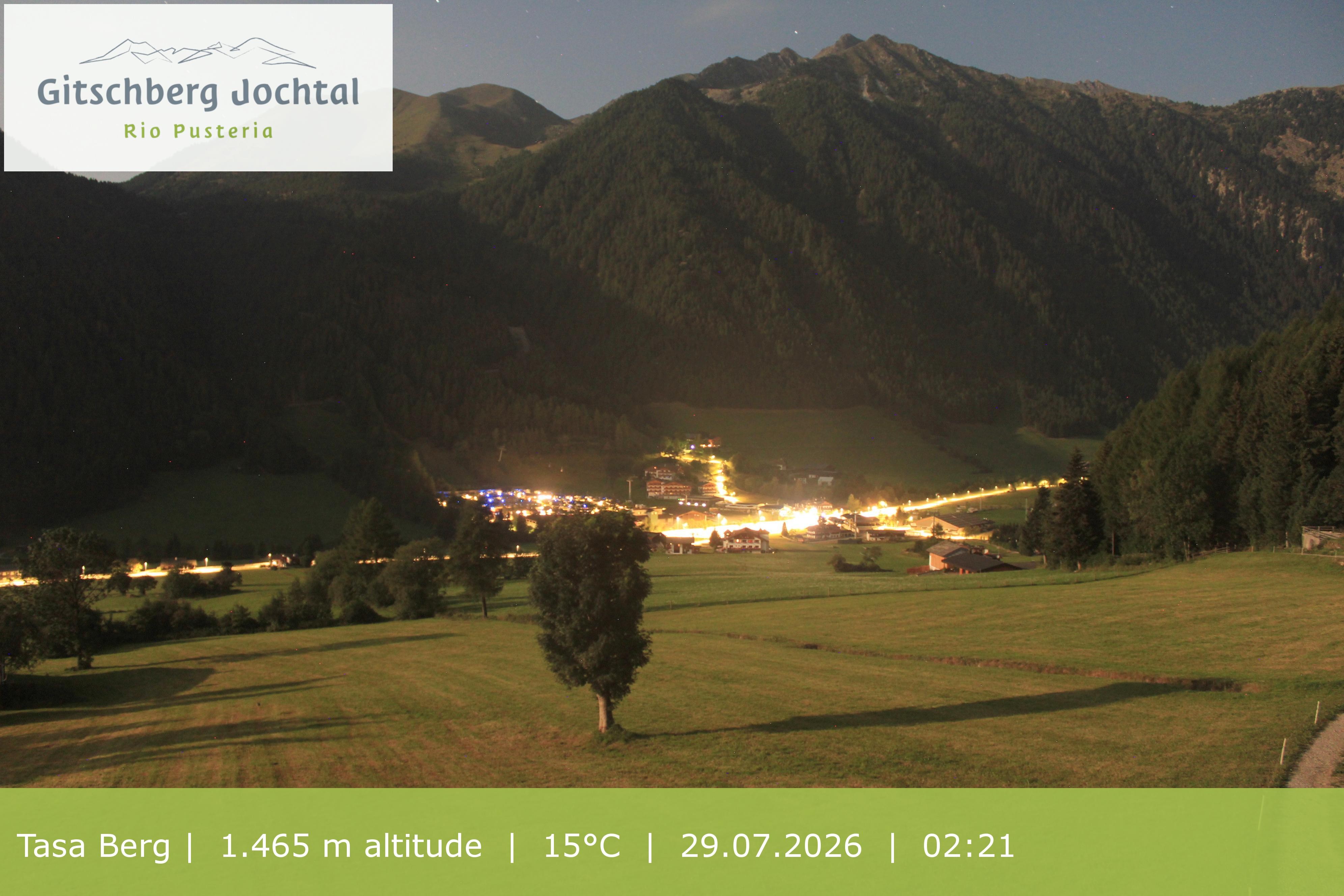 Archiv Foto Webcam: Blick auf den Gitschberg