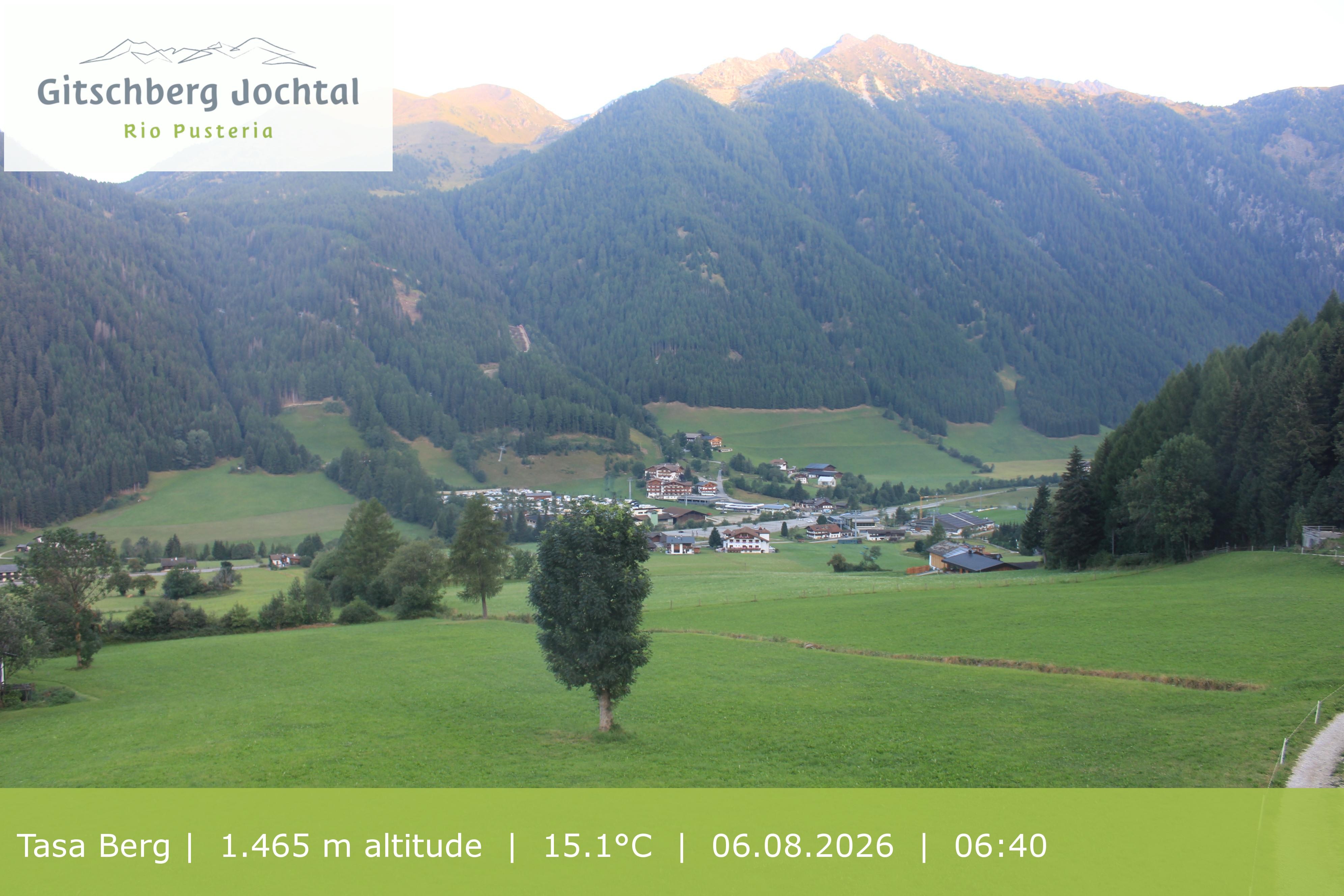 Archiv Foto Webcam: Blick auf den Gitschberg