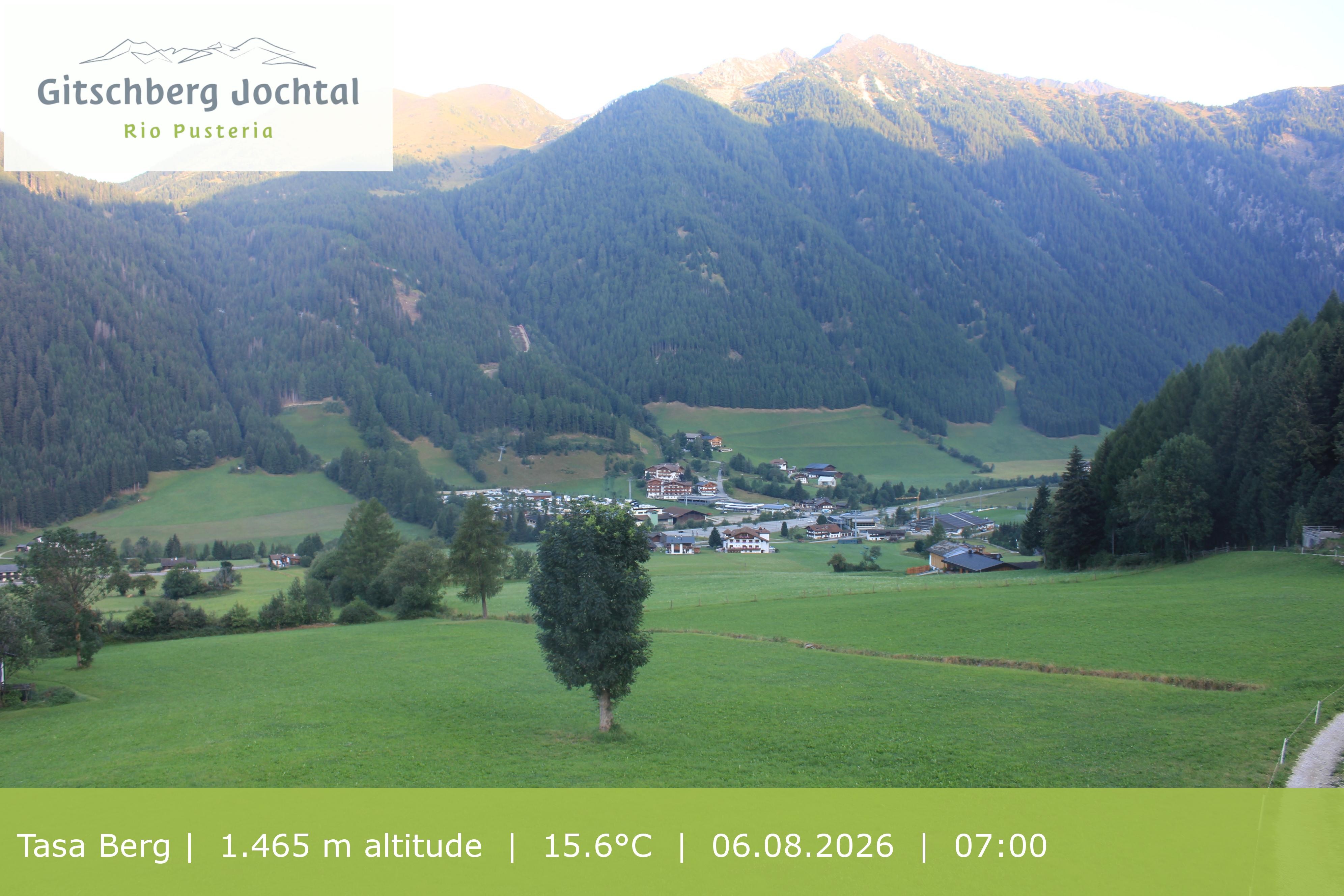 Archiv Foto Webcam: Blick auf den Gitschberg
