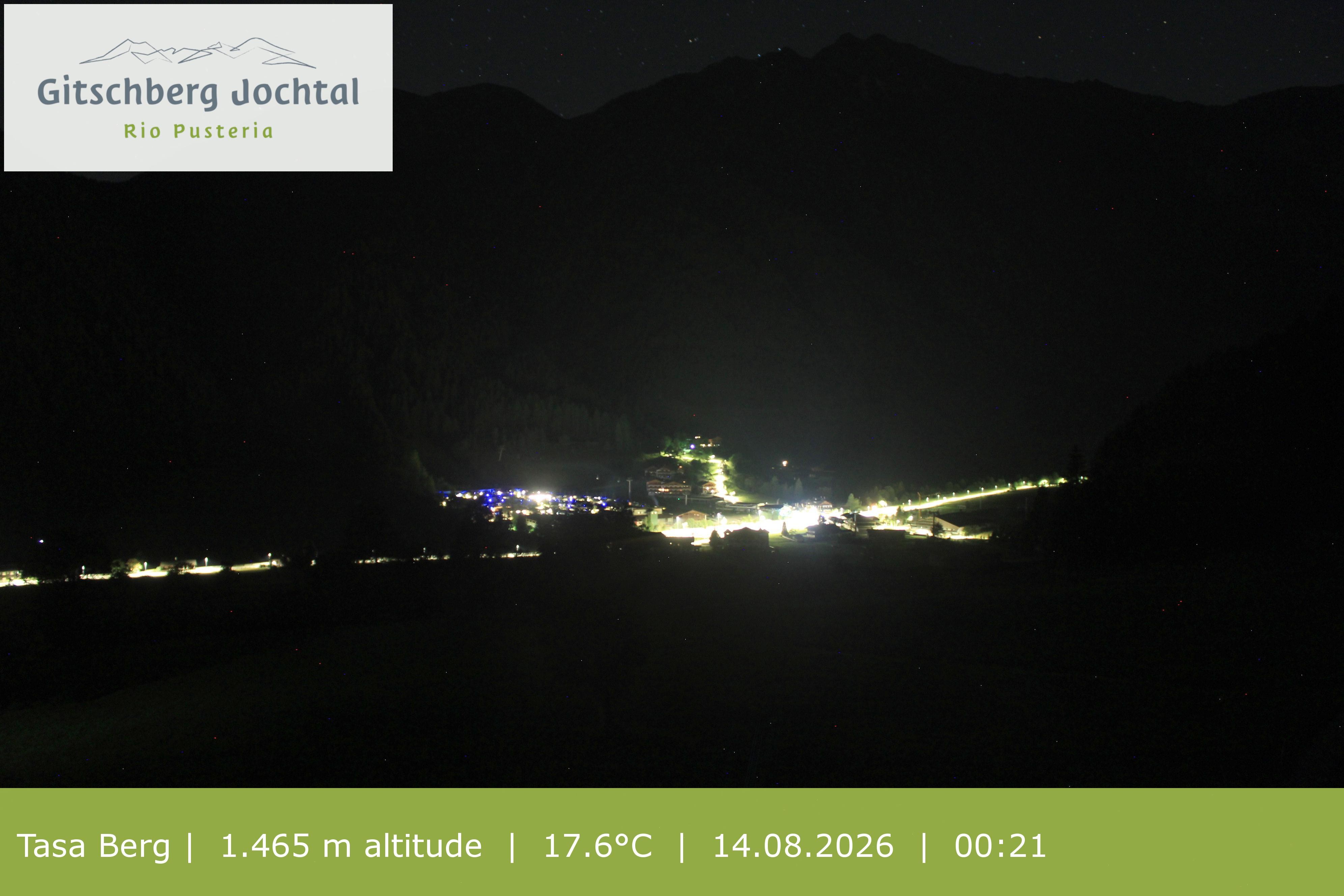 Archived image Webcam: View at Gitschberg Mountain