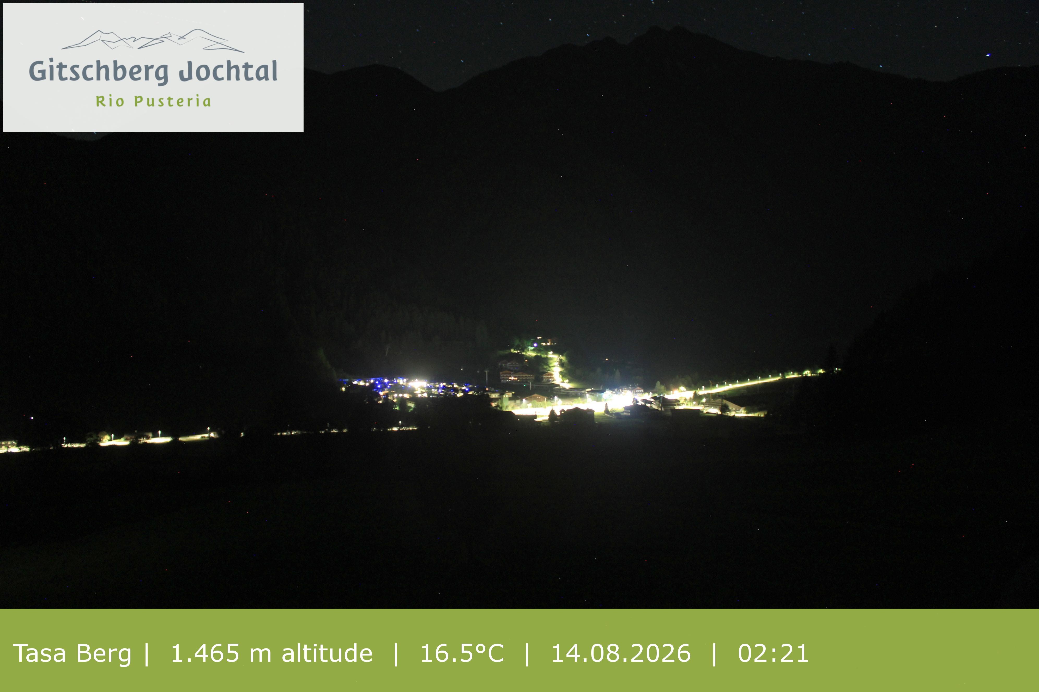 Archived image Webcam: View at Gitschberg Mountain