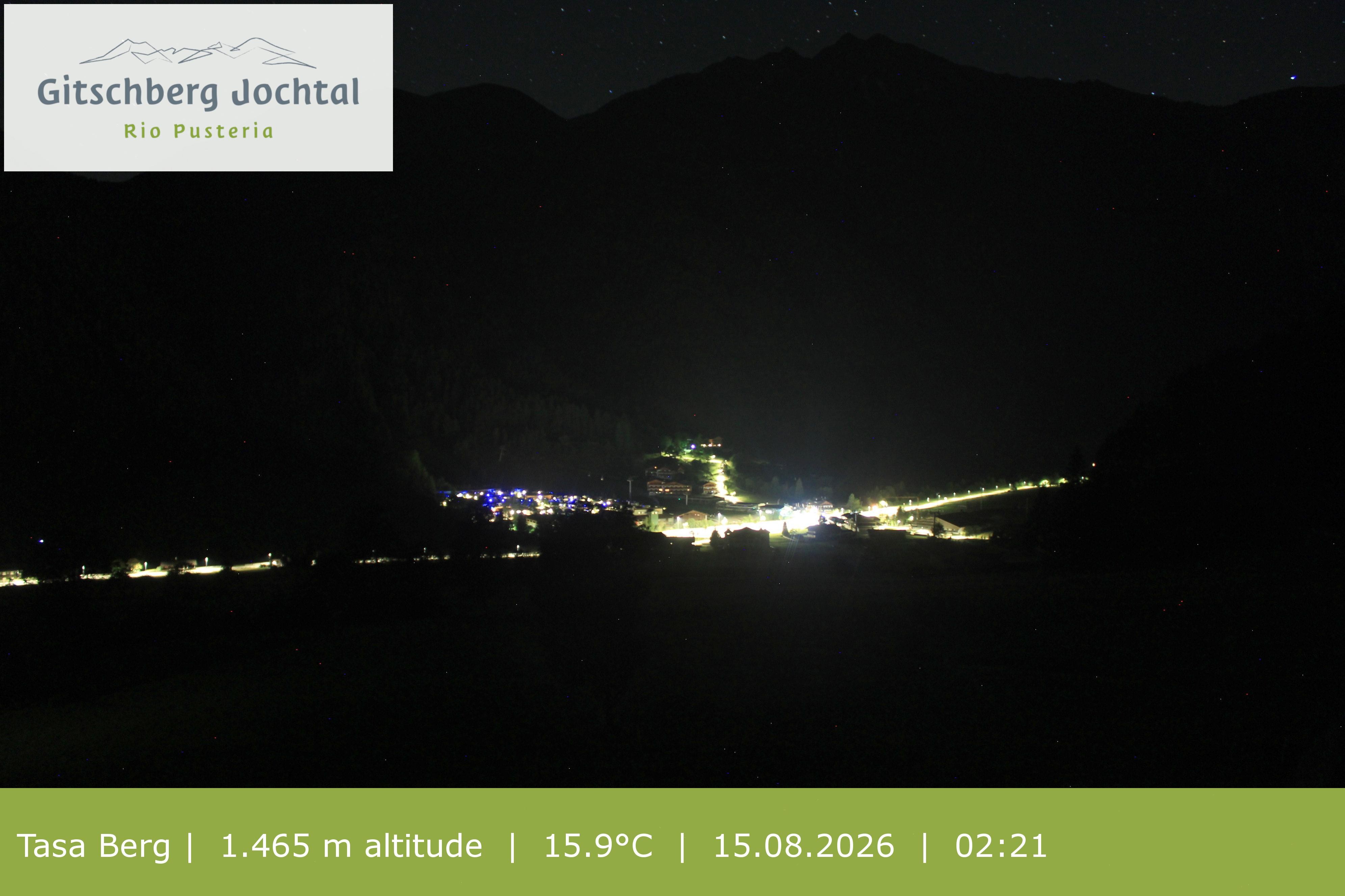 Archived image Webcam: View at Gitschberg Mountain