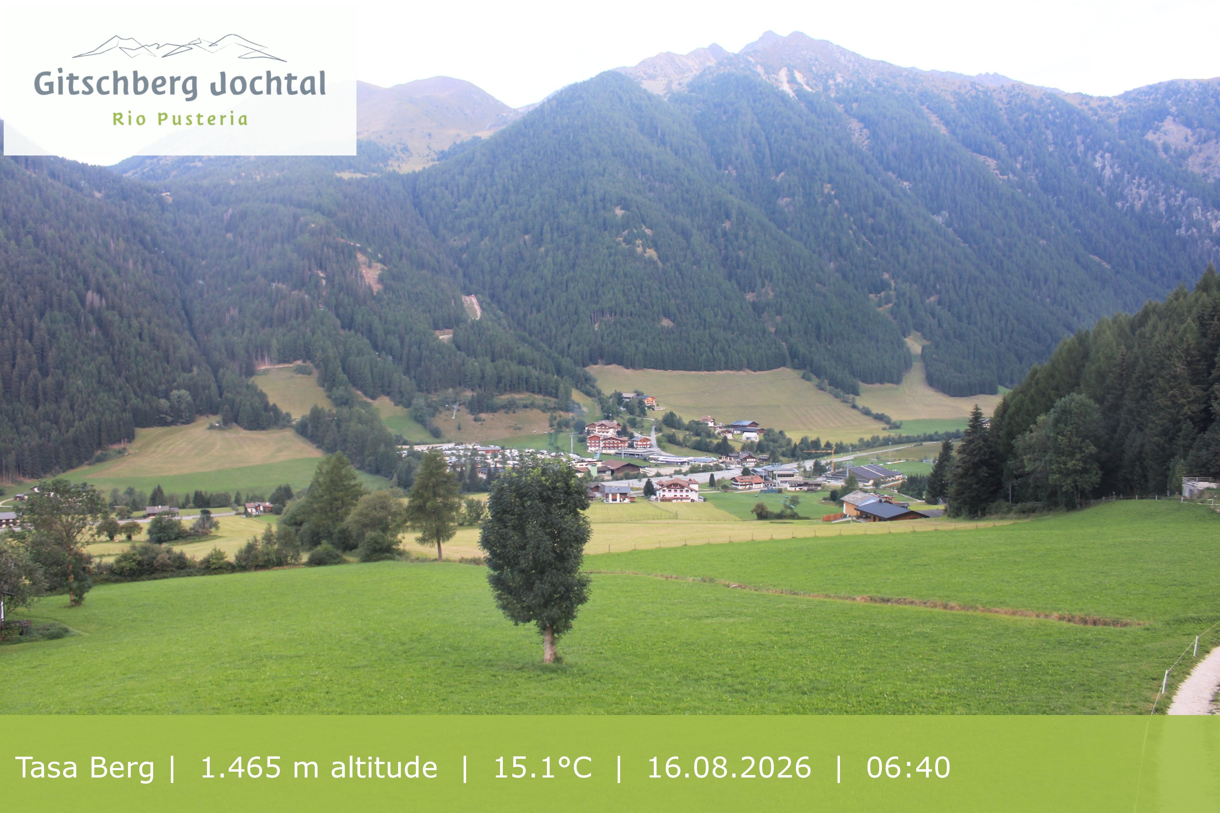 Archiv Foto Webcam: Blick auf den Gitschberg