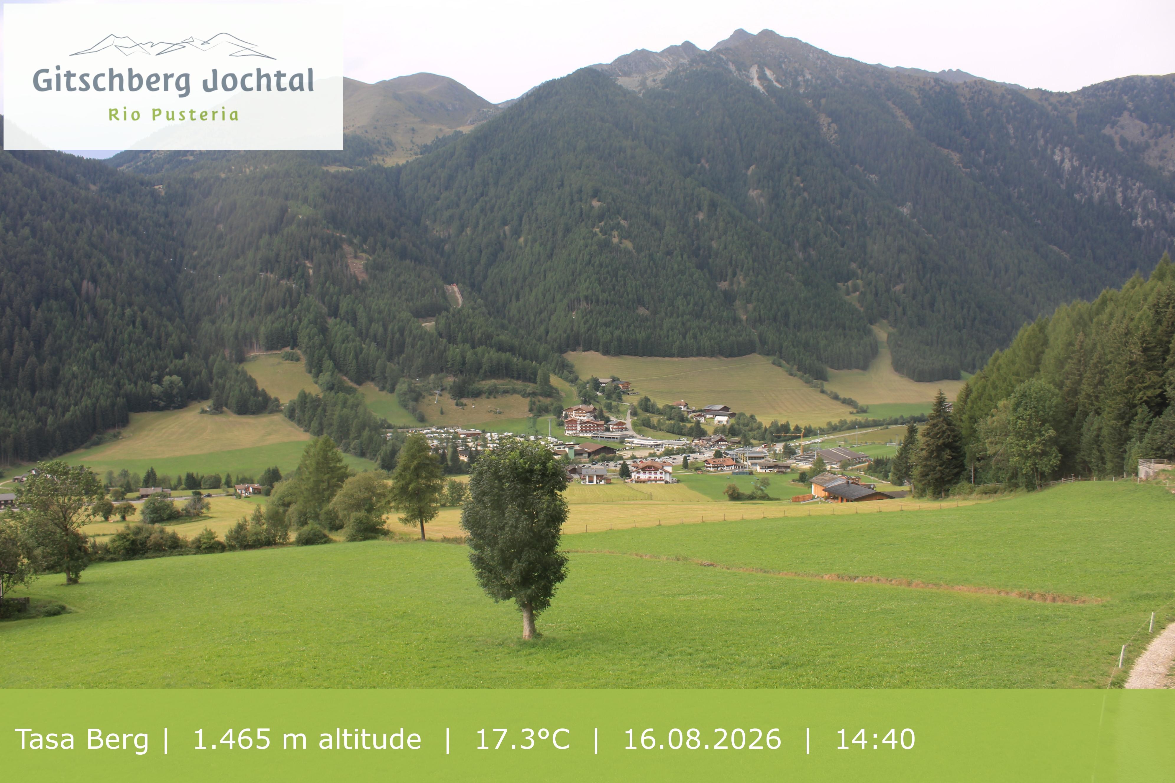 Archiv Foto Webcam: Blick auf den Gitschberg