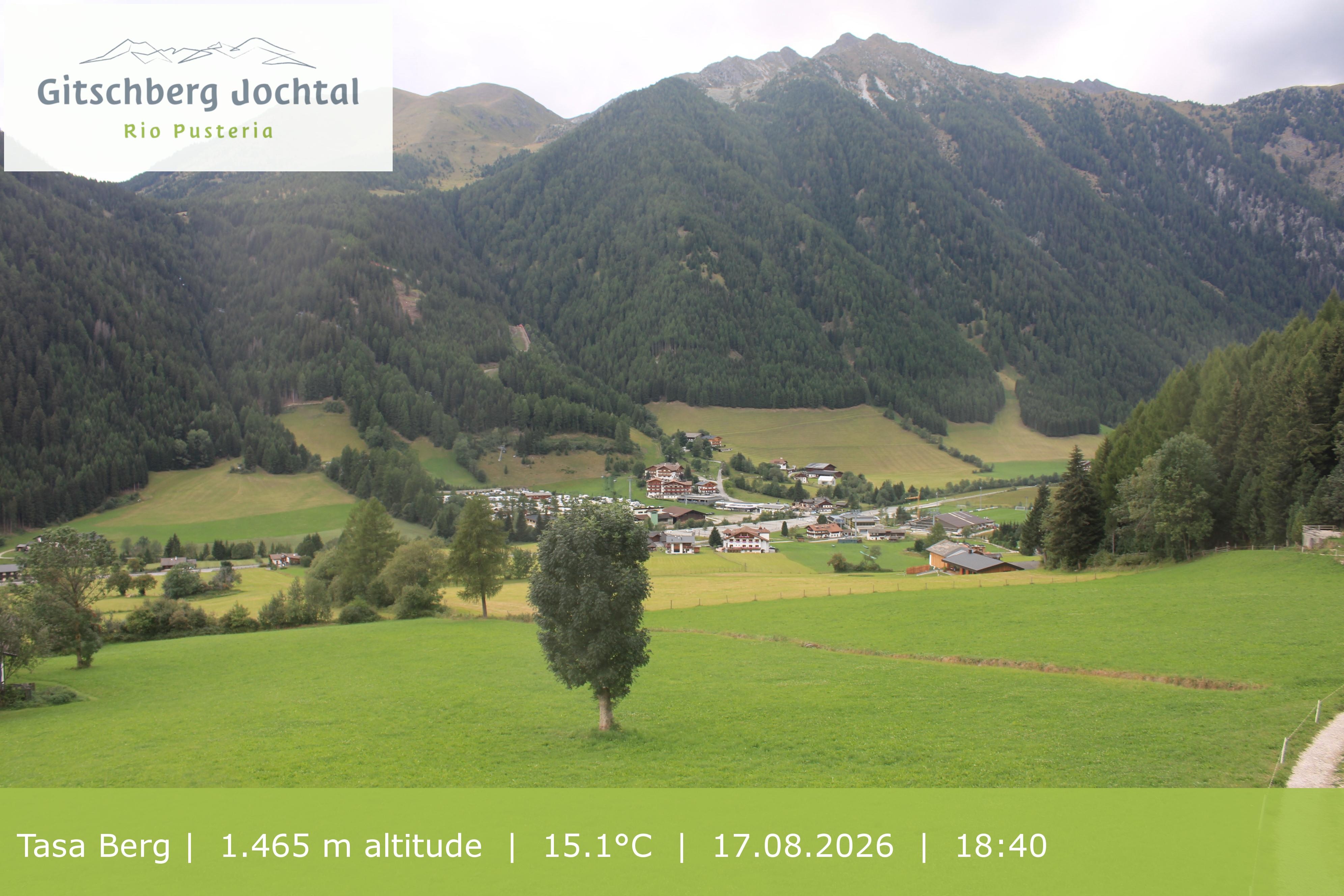 Archiv Foto Webcam: Blick auf den Gitschberg
